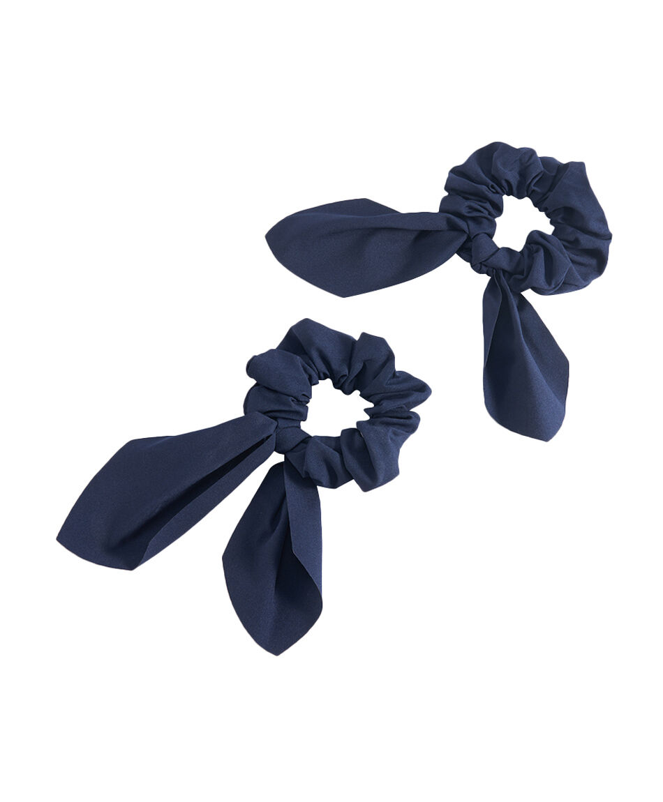 Set 2 scrunchies escolar cintas
