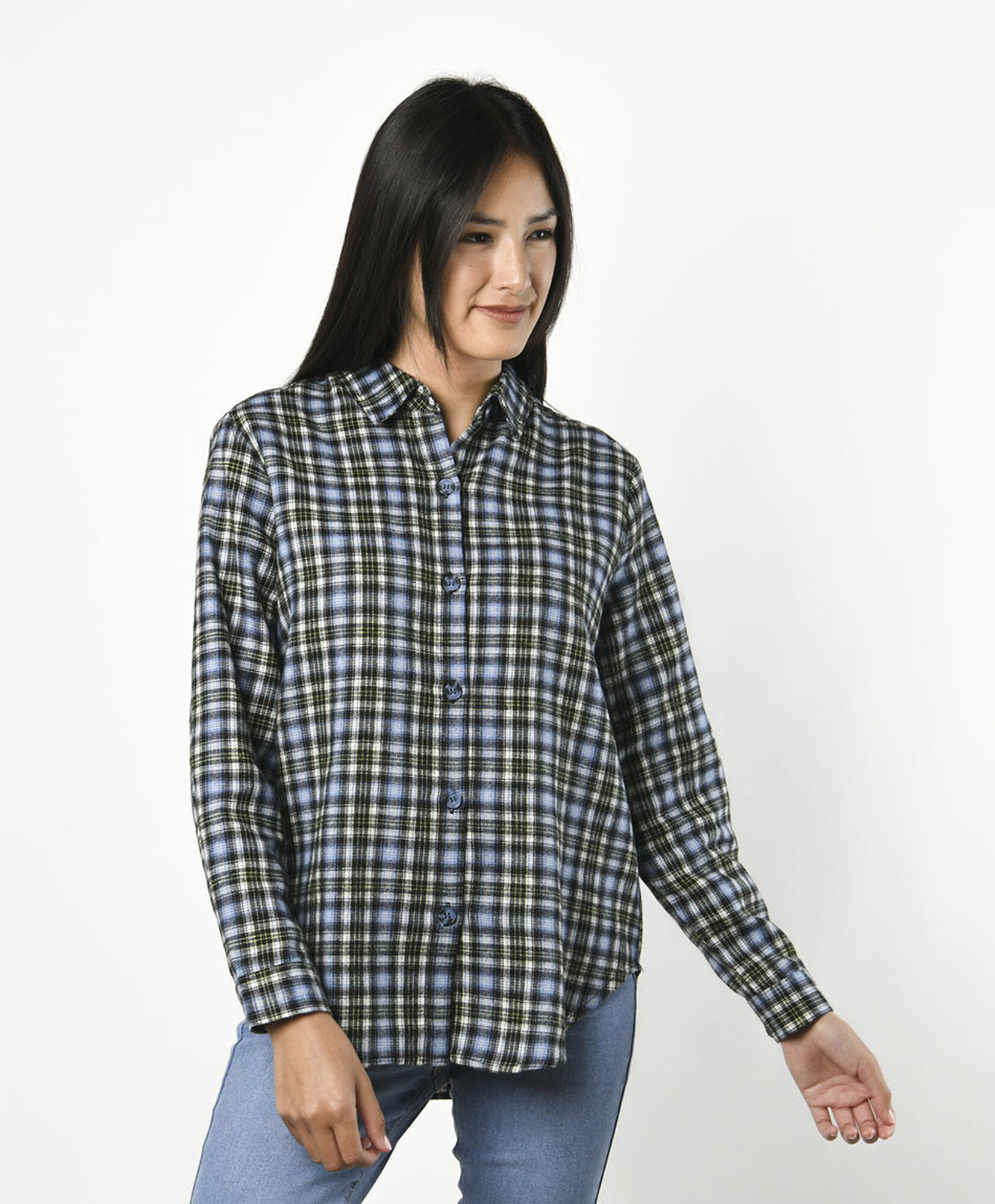 Blusa mujer cuadrillé Blusa mujer cuadrillé