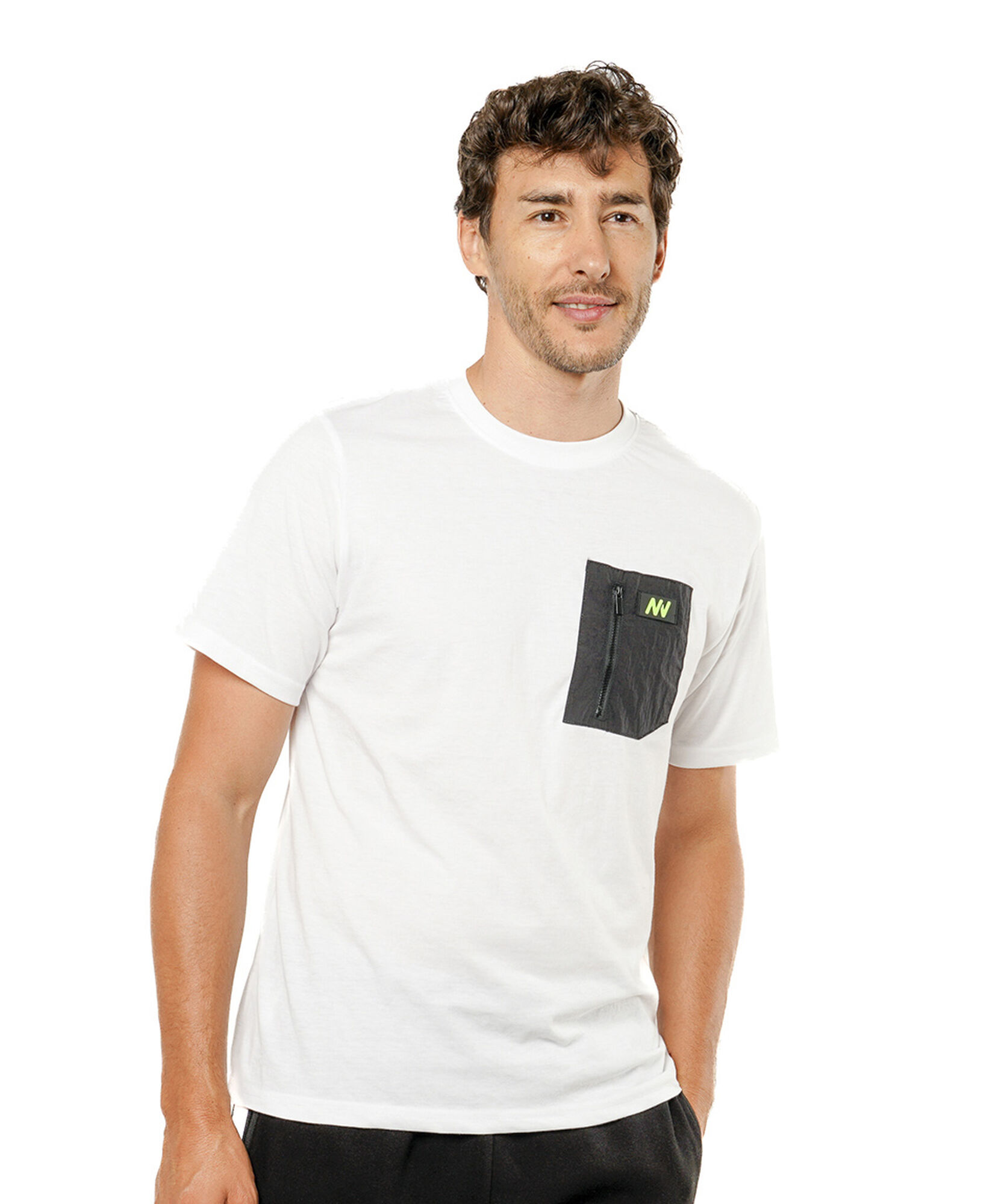 Polera deportiva hombre bolsillo cierre Polera deportiva hombre bolsillo cierre