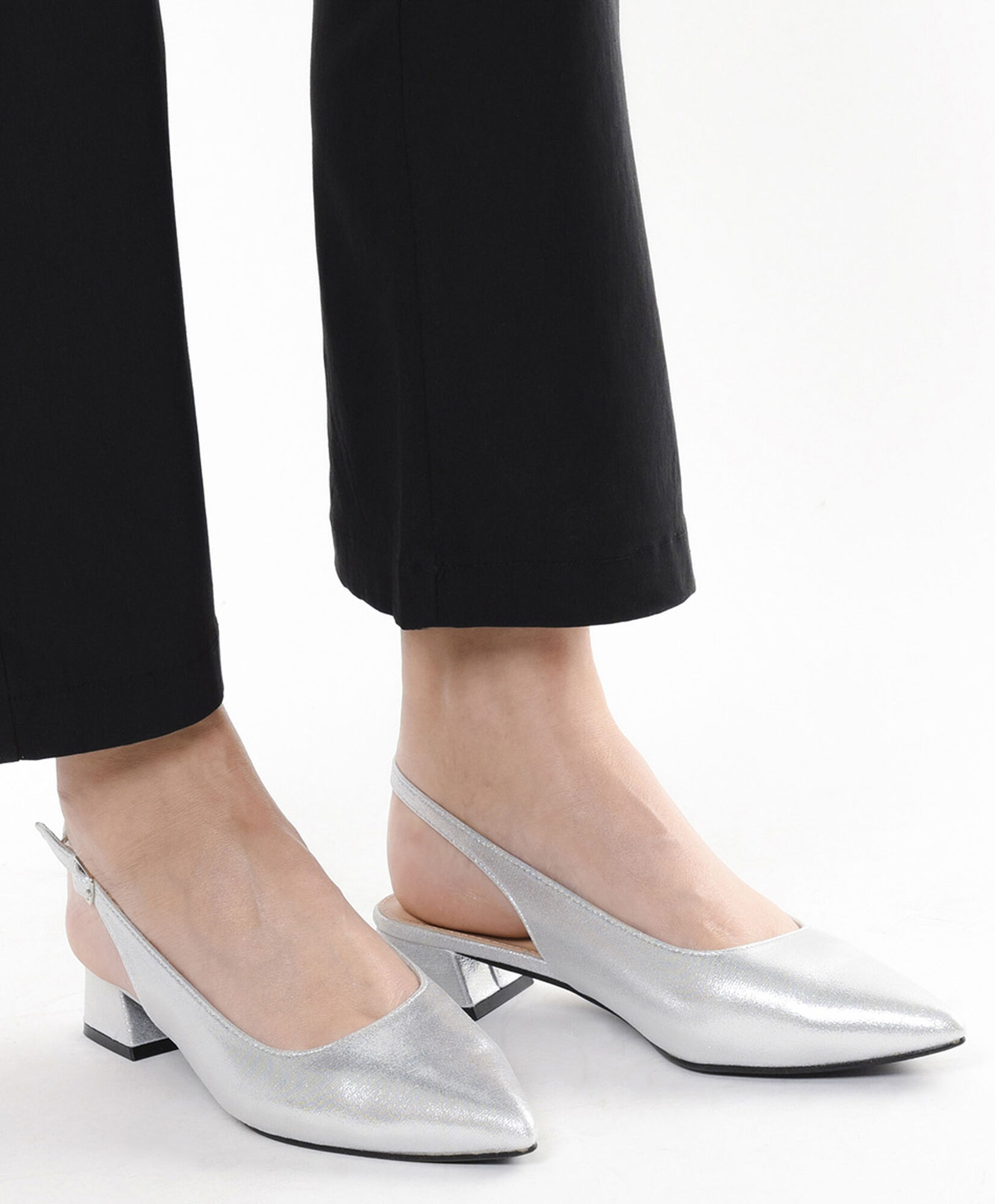 Zapato mujer plateado Zapato mujer plateado