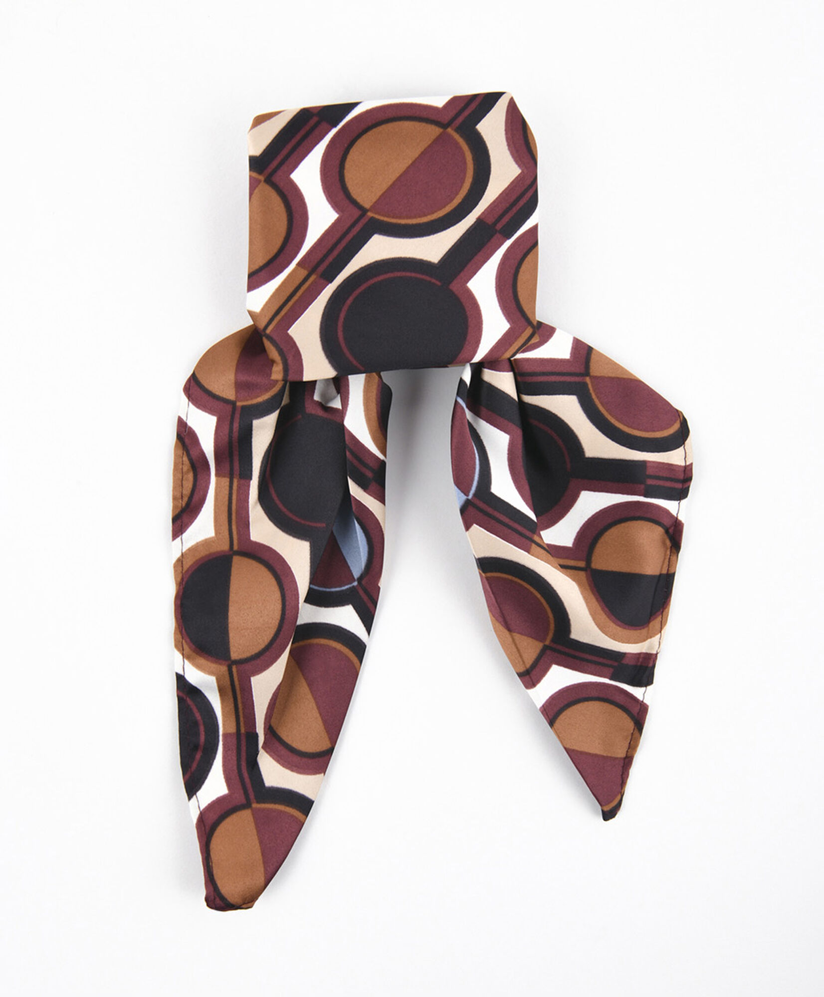 Pañuelo mujer print círculos Pañuelo mujer print círculos