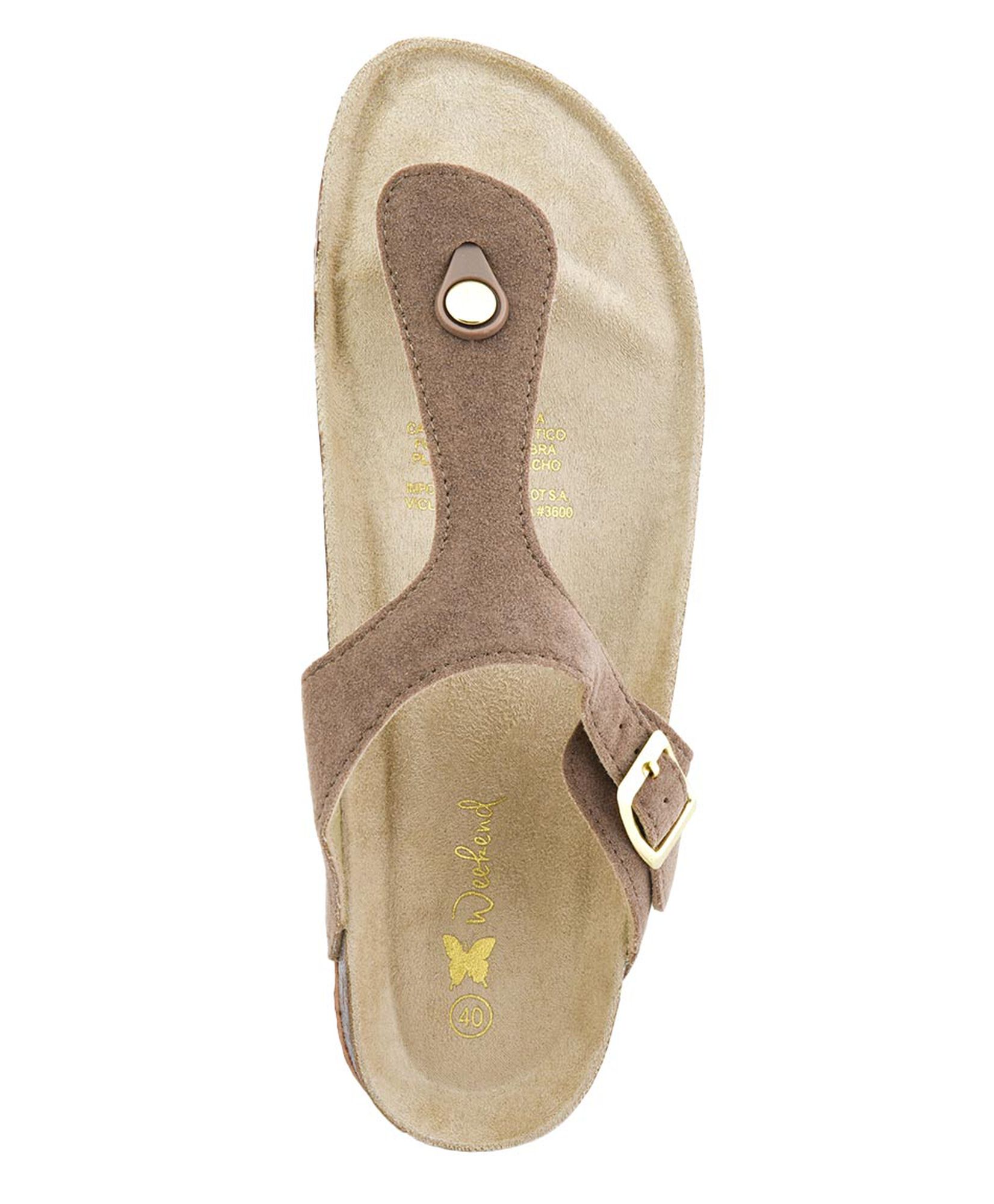 Sandalia slip on Sandalia slip on