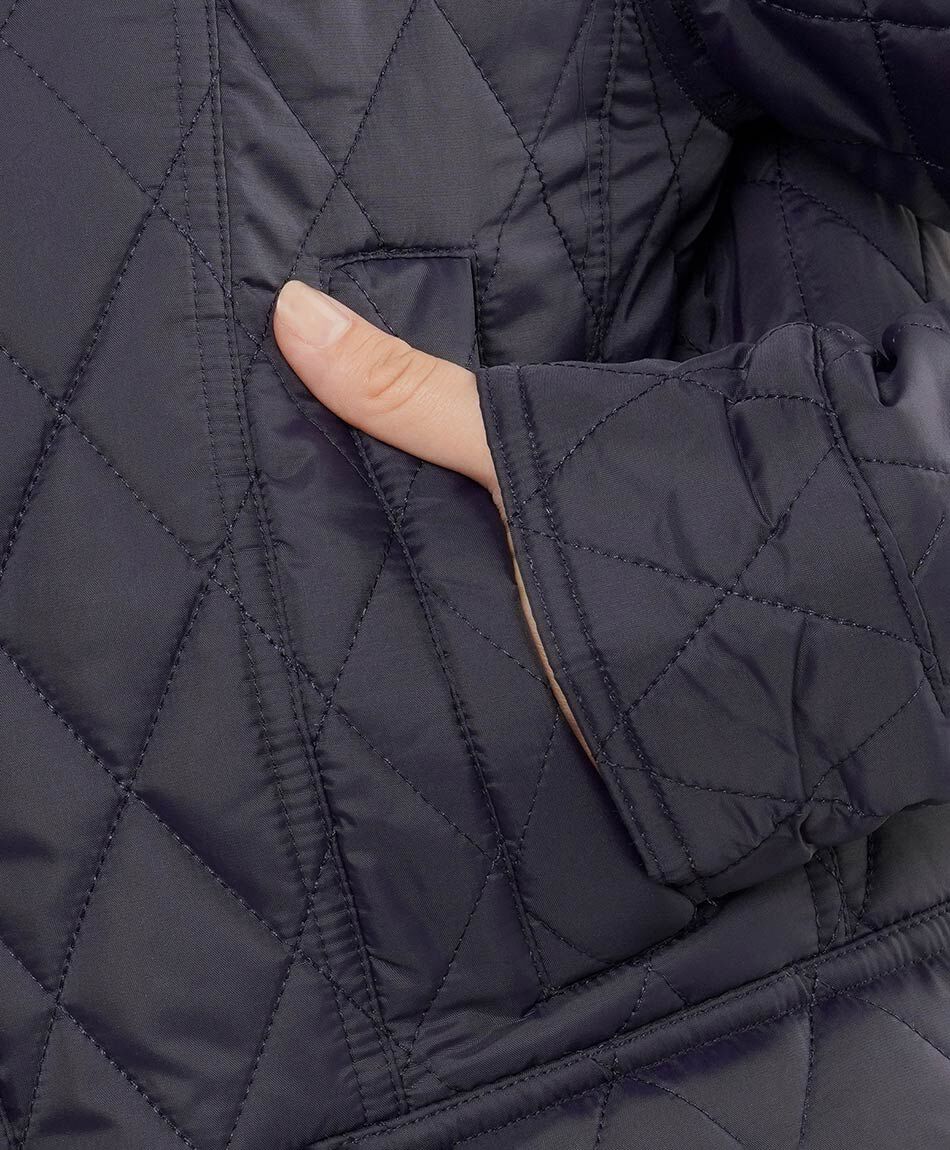 Parka mujer acolchada rombos