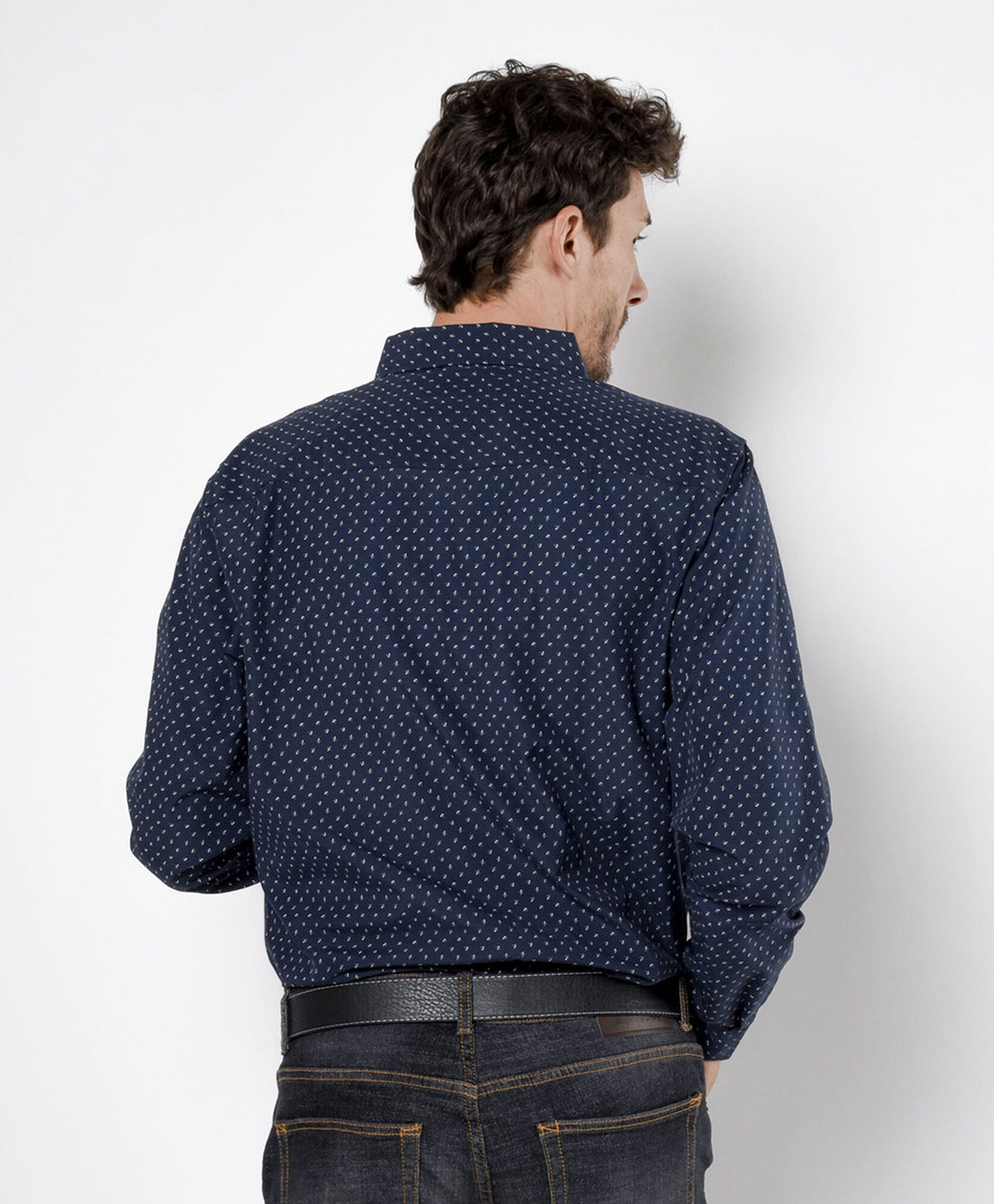 Camisa hombre mini print Camisa hombre mini print