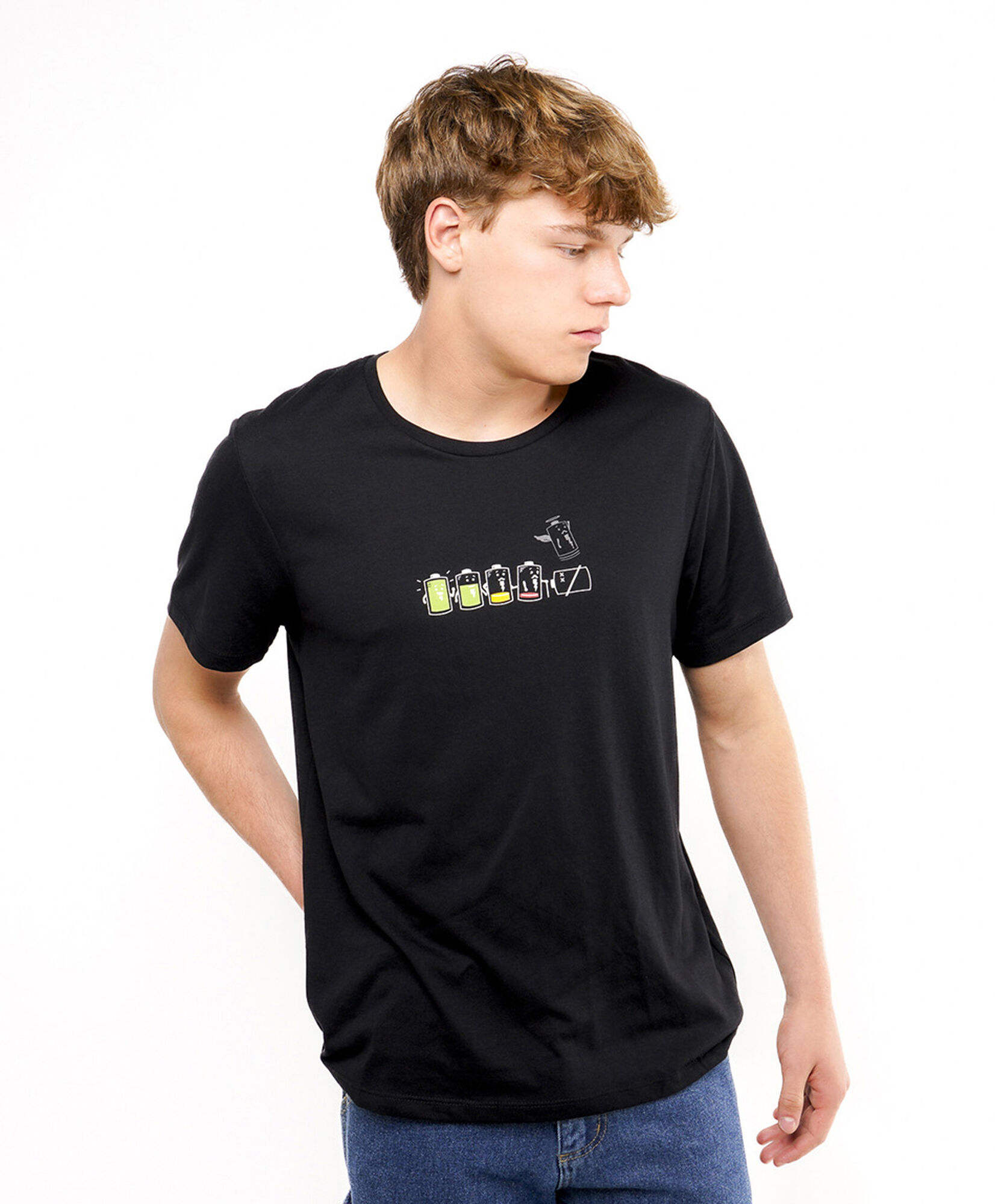 Polera hombre baterías Polera hombre baterías