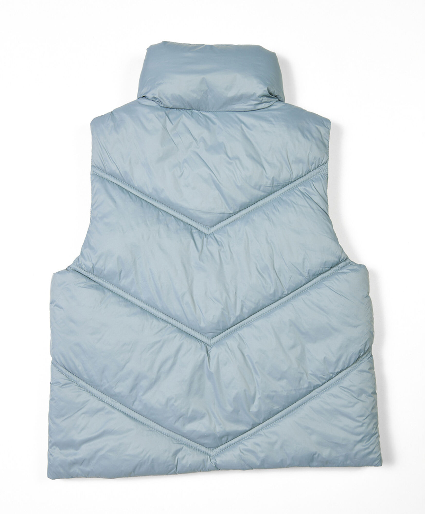 Parka niña acolchada sin mangas Parka niña acolchada sin mangas