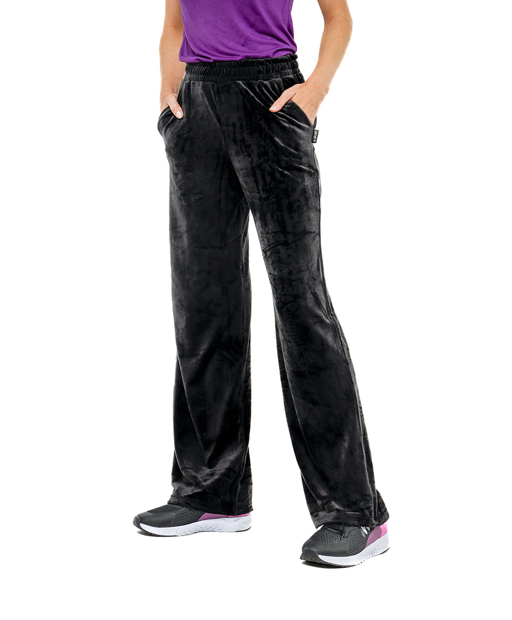 Pantalón deportivo mujer plush black Pantalón deportivo mujer plush black