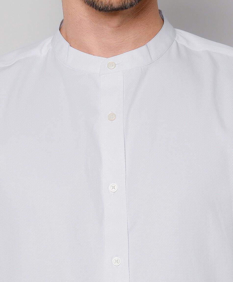 Camisa hombre cuello mao