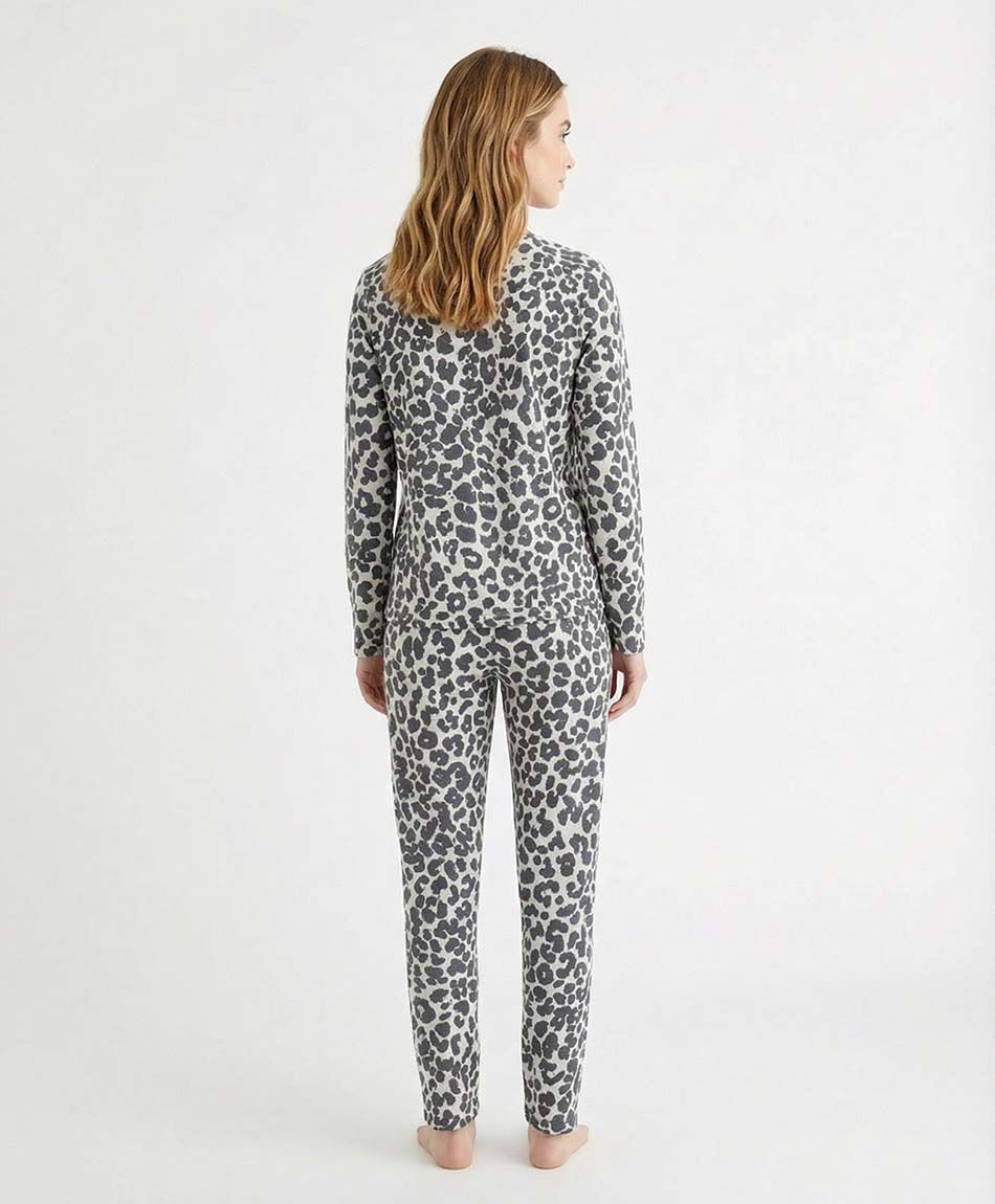 Pijama mujer animal print