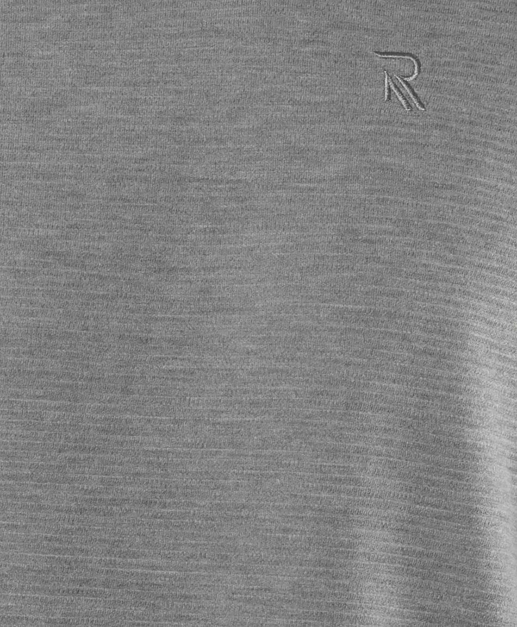 Polera hombre gris manga larga Polera hombre gris manga larga