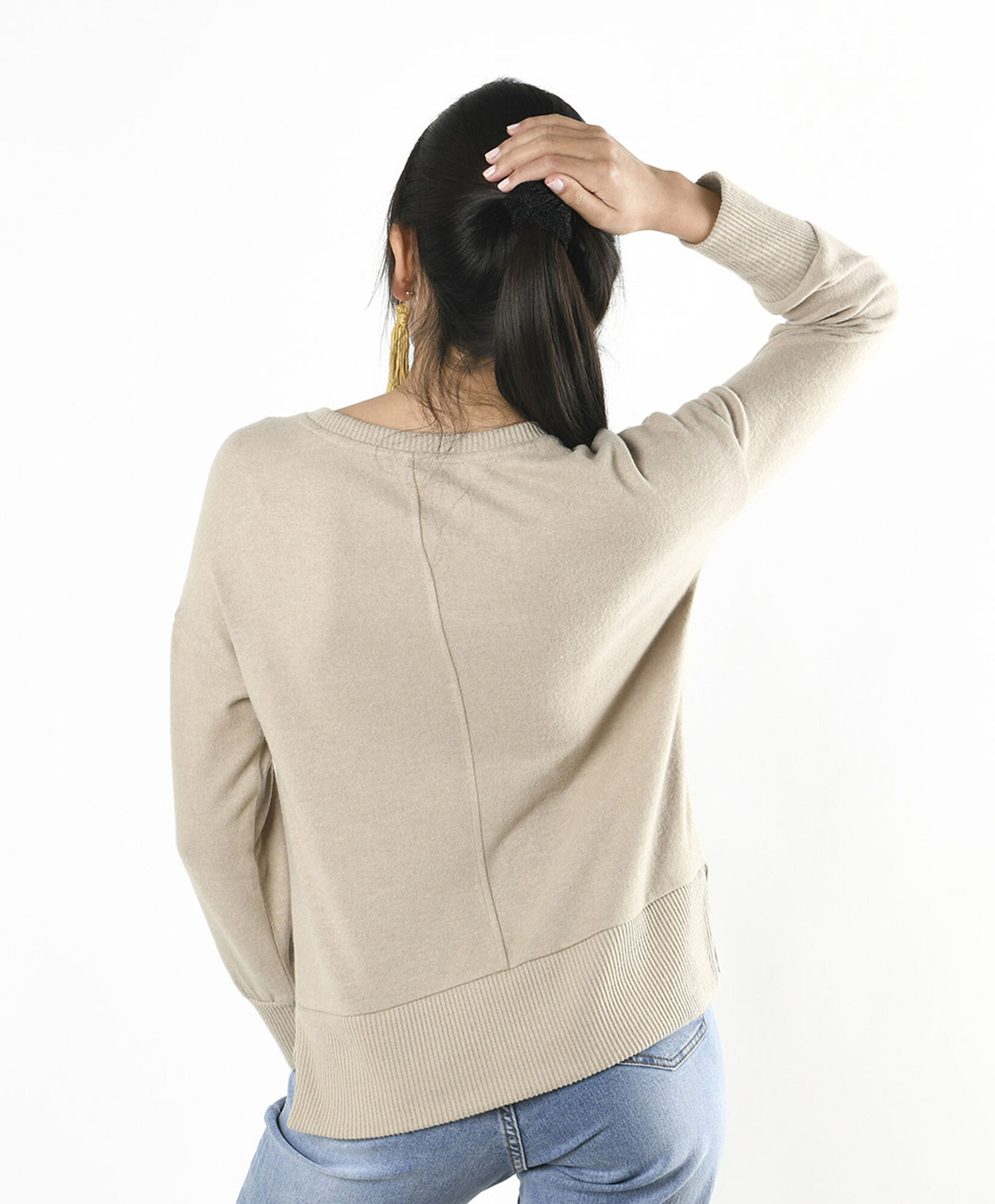 Polerón mujer costura liso Polerón mujer costura liso