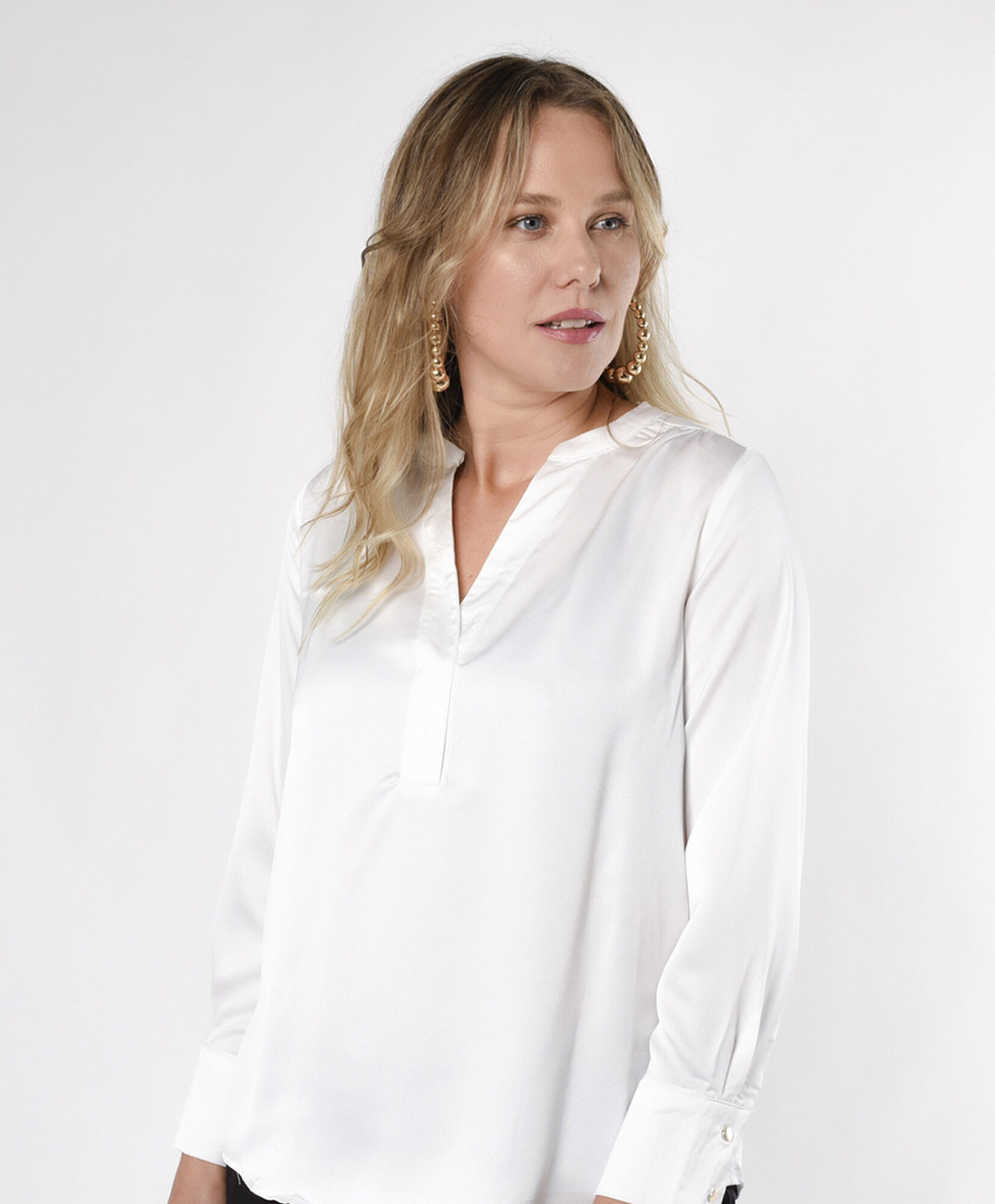 Blusa mujer satinada Blusa mujer satinada