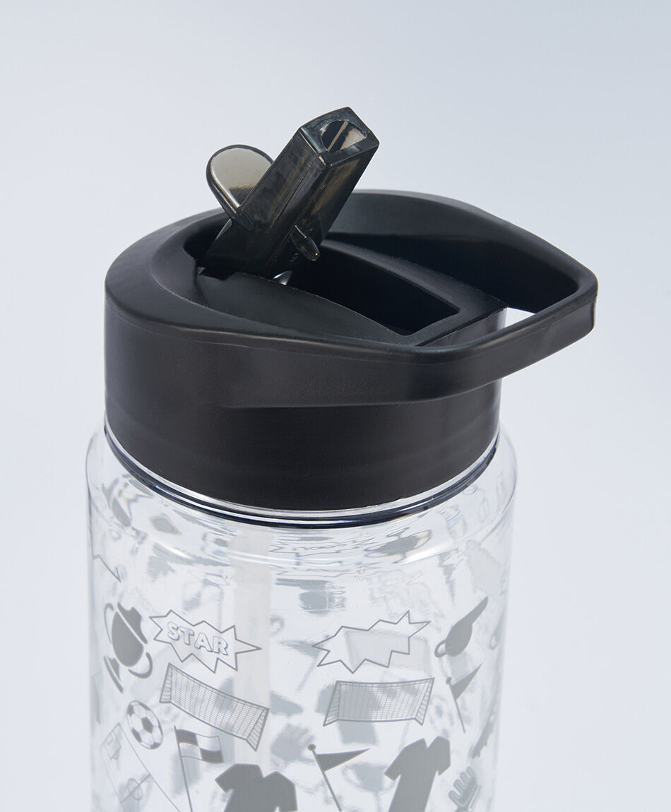 Botella escolar f&uacute;tbol