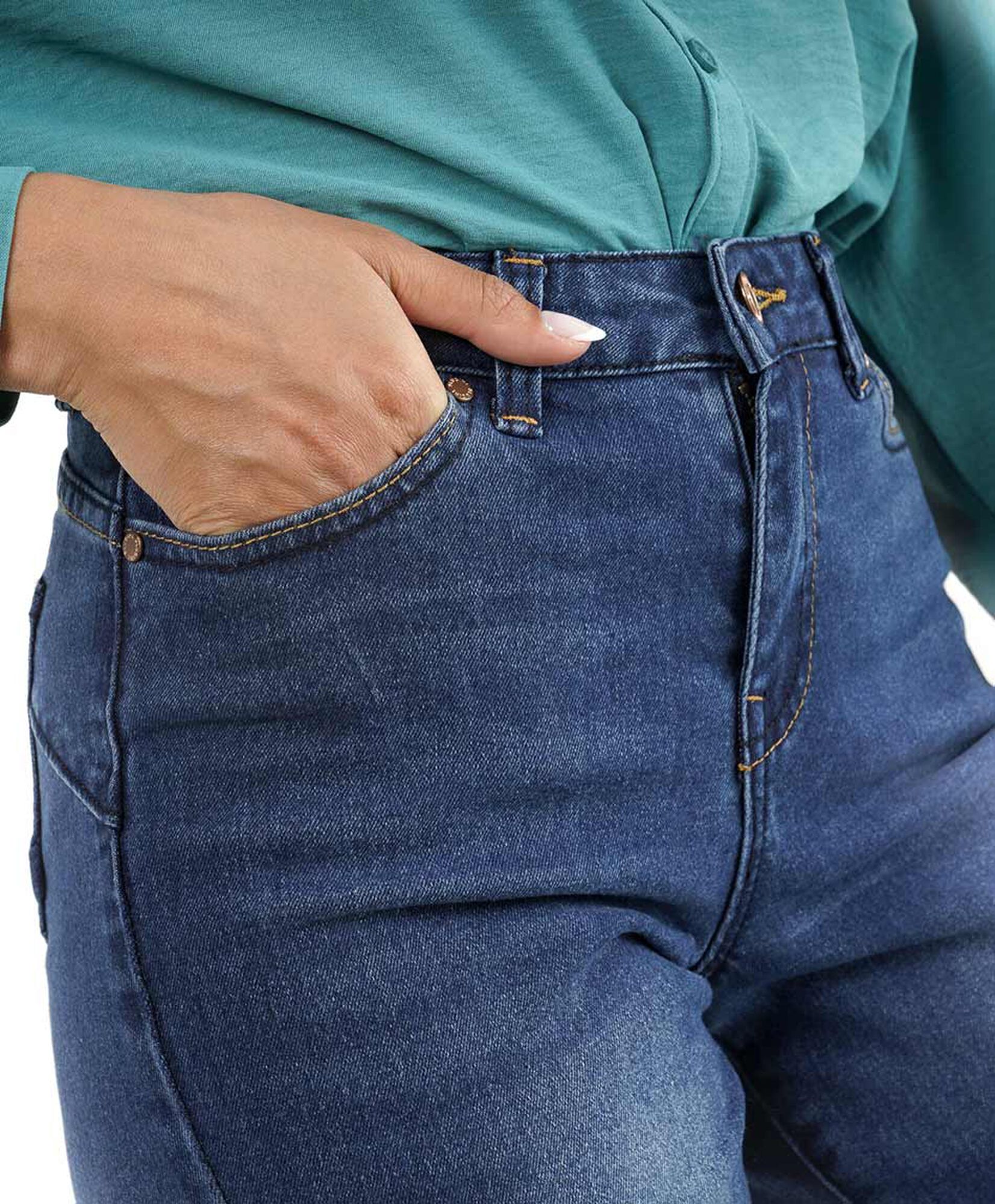 Jeans mujer desgaste frontal skinny fit Jeans mujer desgaste frontal skinny fit