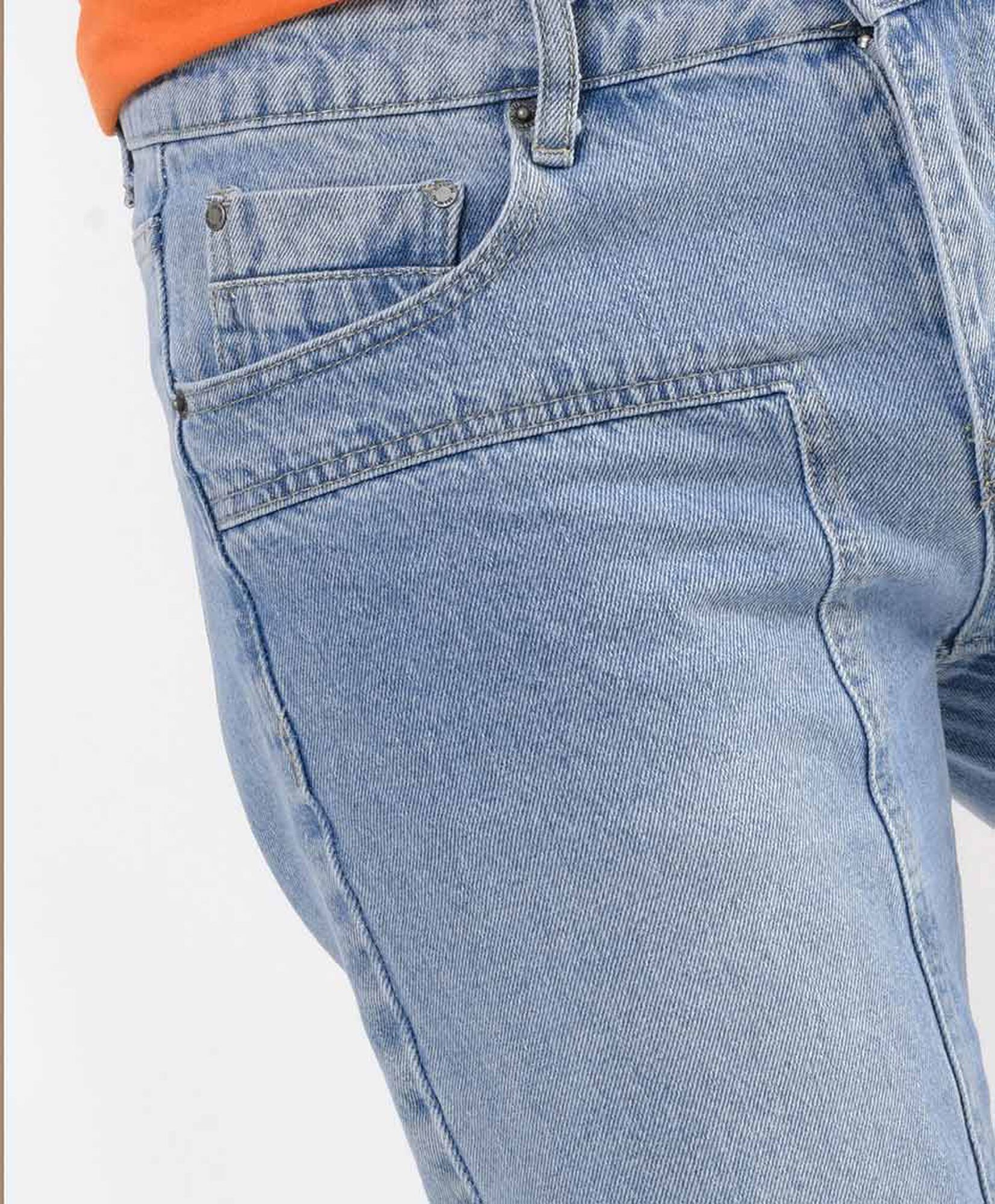 Bermuda hombre denim parche Bermuda hombre denim parche