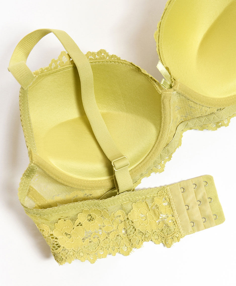 Sost&eacute;n mujer encaje floreado cinta