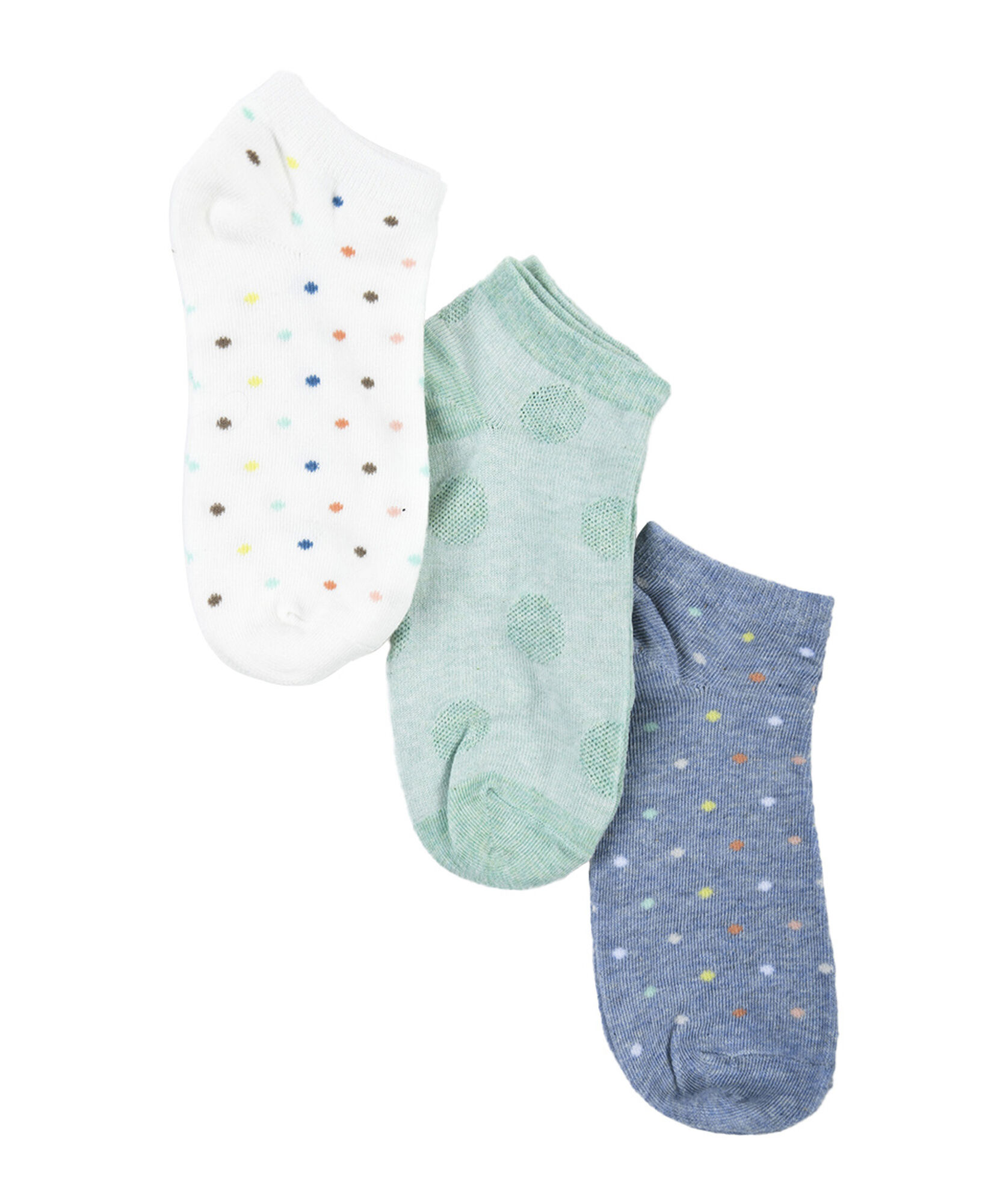 Pack 5 calcetines mujer puntos y lunares Pack 5 calcetines mujer puntos y lunares