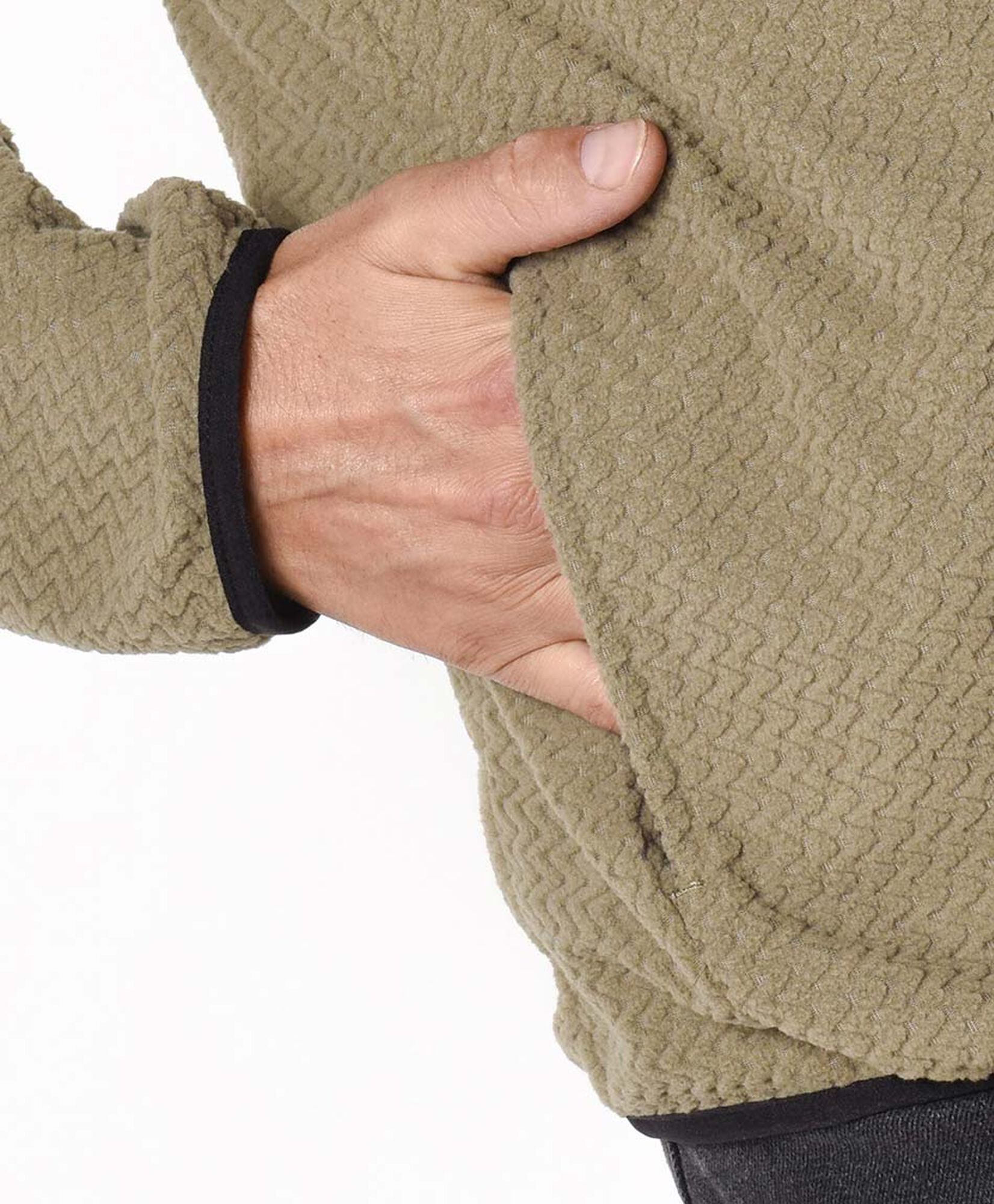 Polerón hombre outdoor textura Polerón hombre outdoor textura