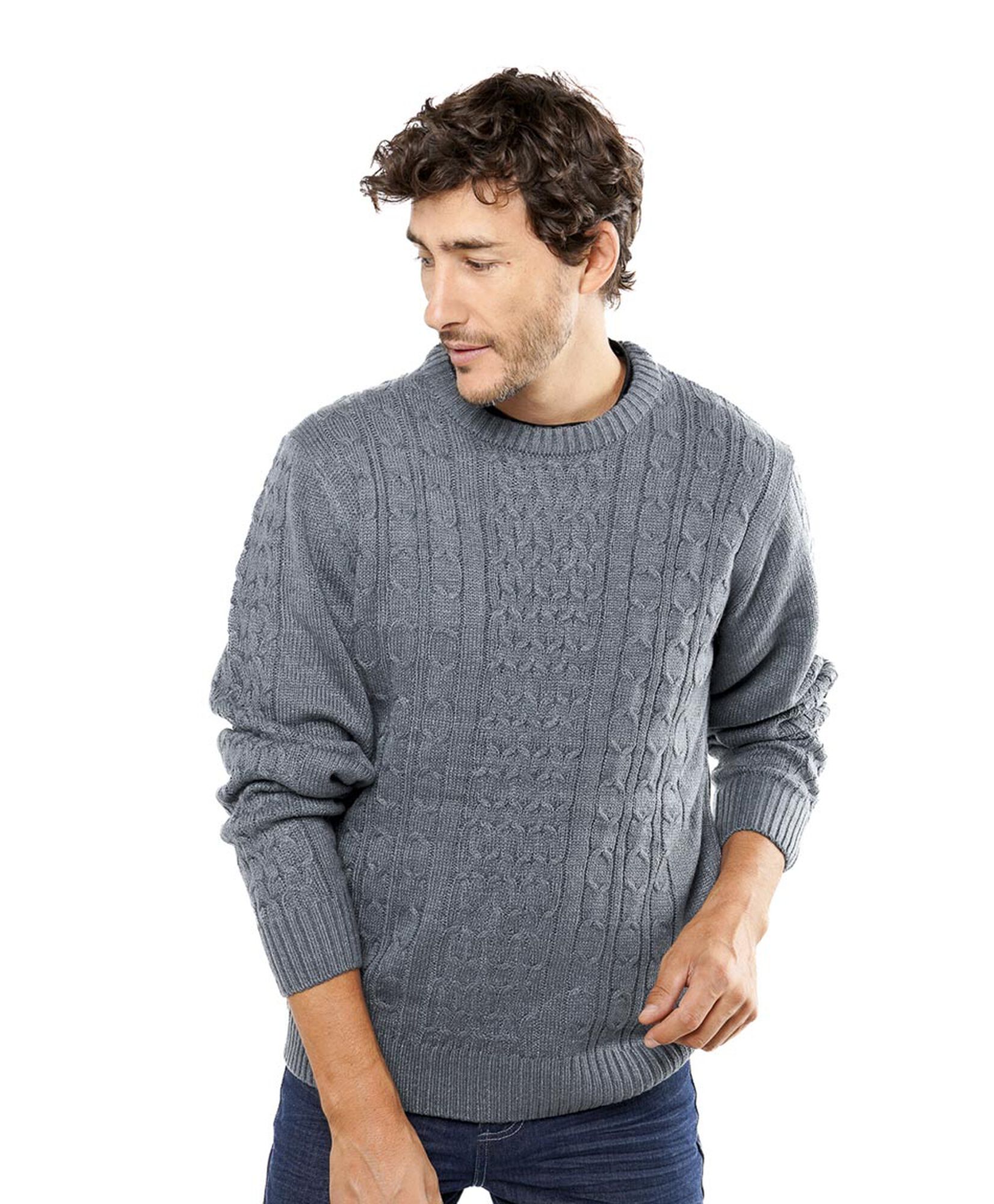 Sweater hombre trenzado Sweater hombre trenzado