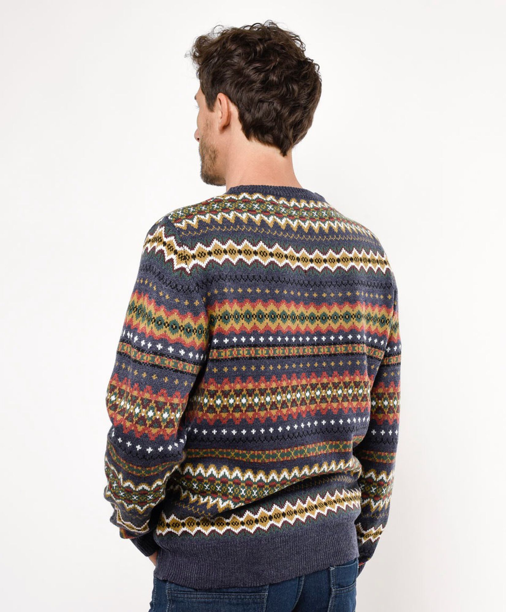 Sweater hombre mix diseño Sweater hombre mix diseño
