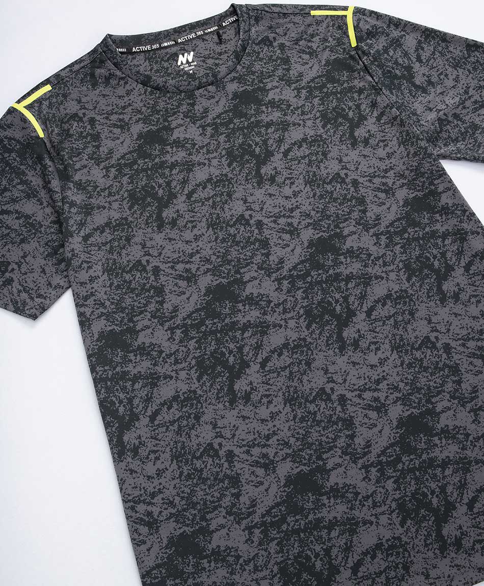 Polera deportiva hombre full print