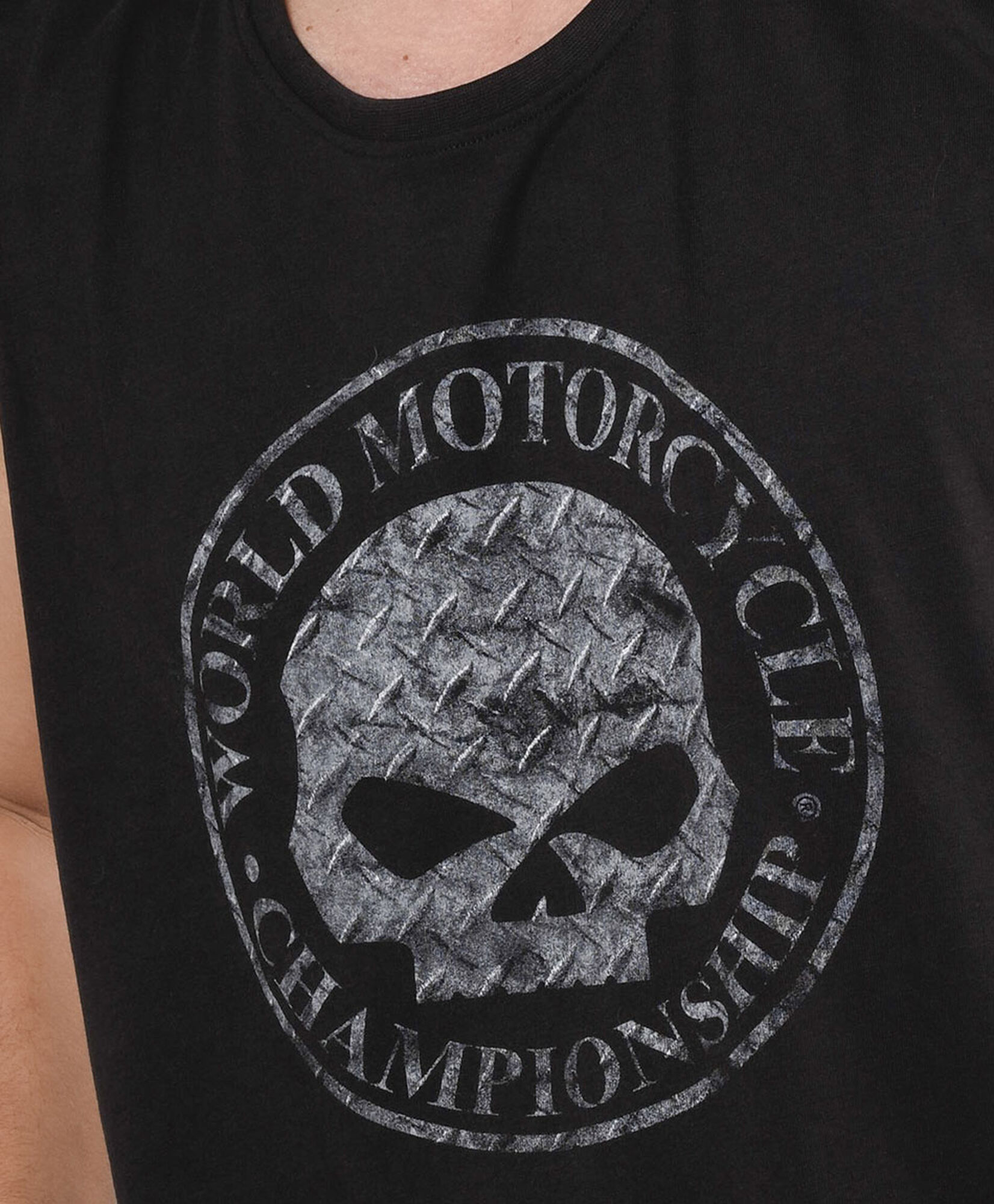 Polera hombre moto sin mangas Polera hombre moto sin mangas