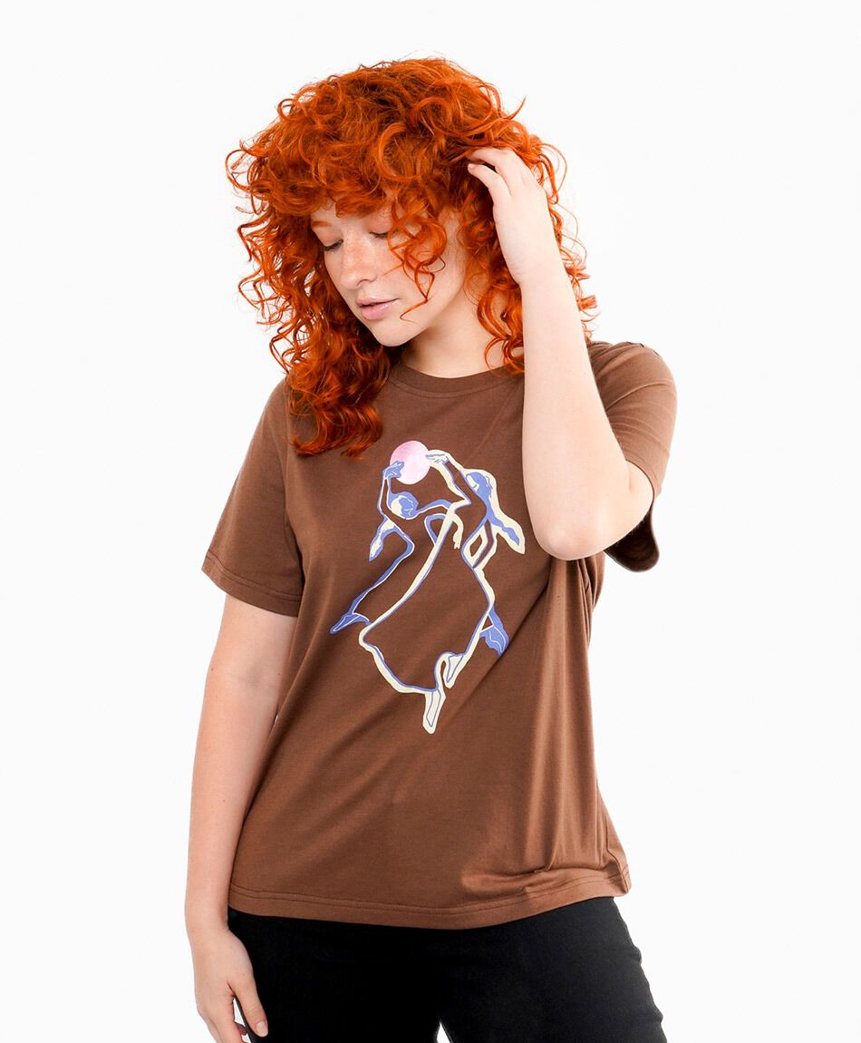 Polera mujer luna llena