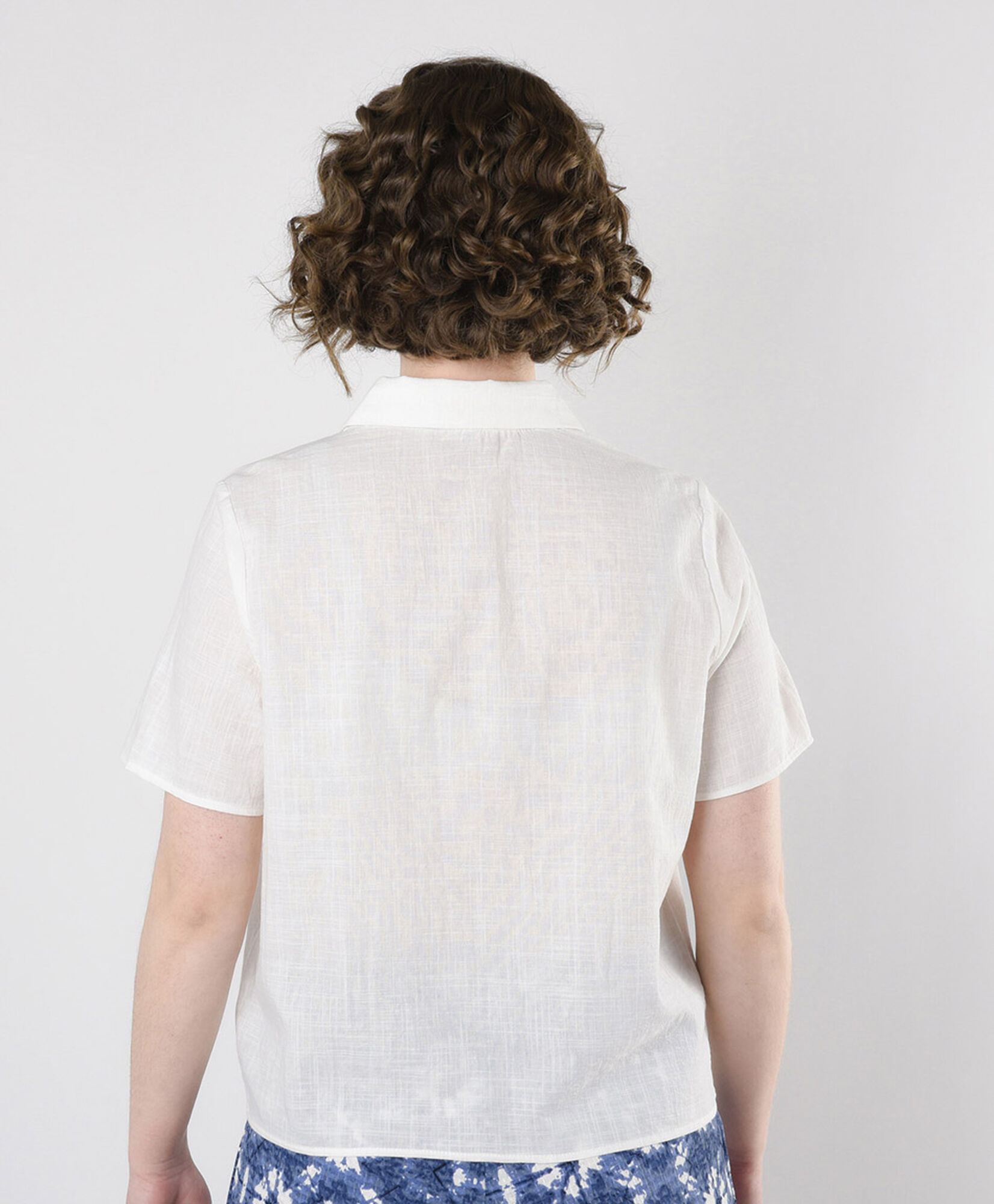 Blusa mujer lisa blanca Blusa mujer lisa blanca