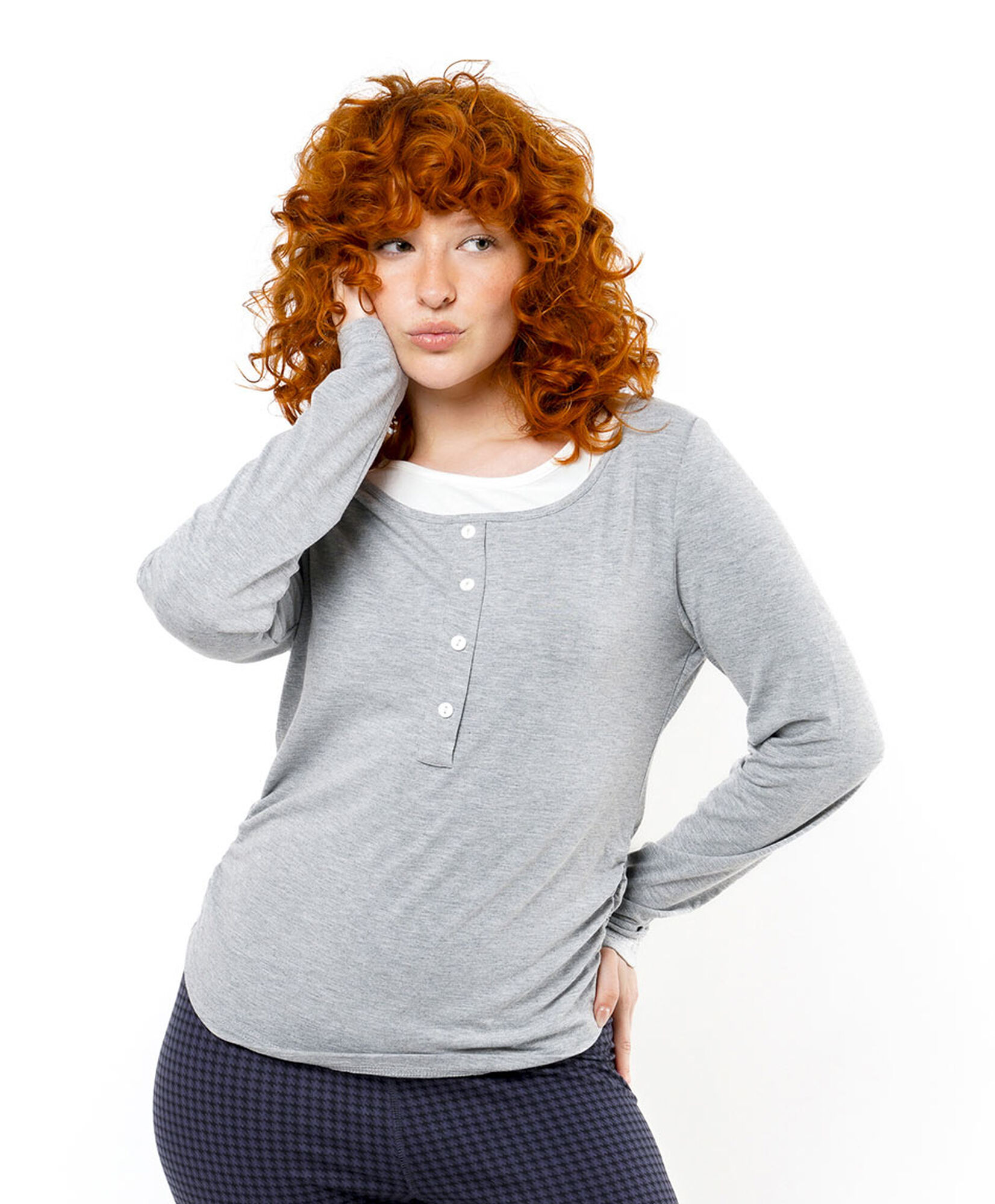 Polera mujer estilo doble Polera mujer estilo doble