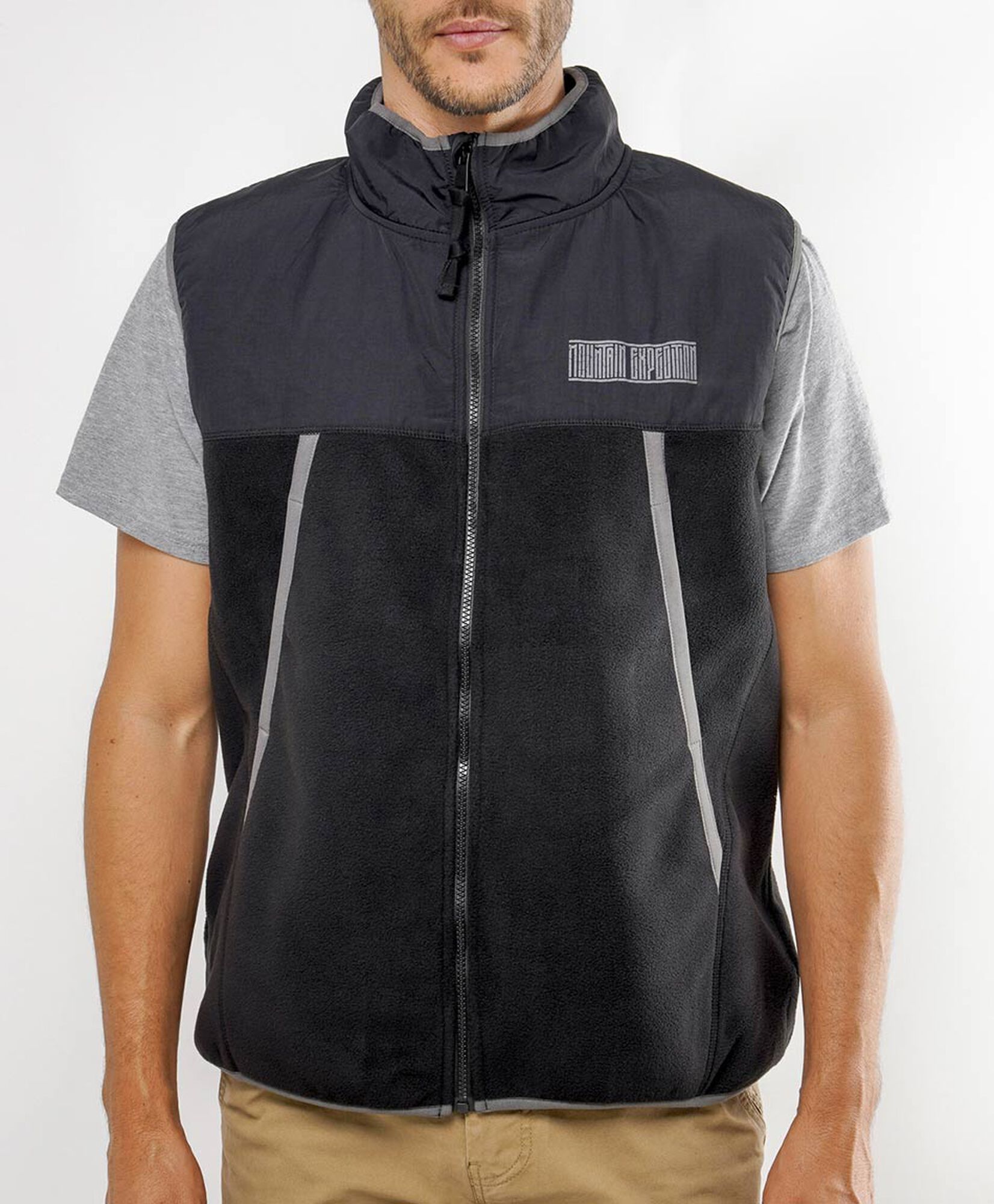 Polar hombre sin mangas maxi bolsillo Polar hombre sin mangas maxi bolsillo
