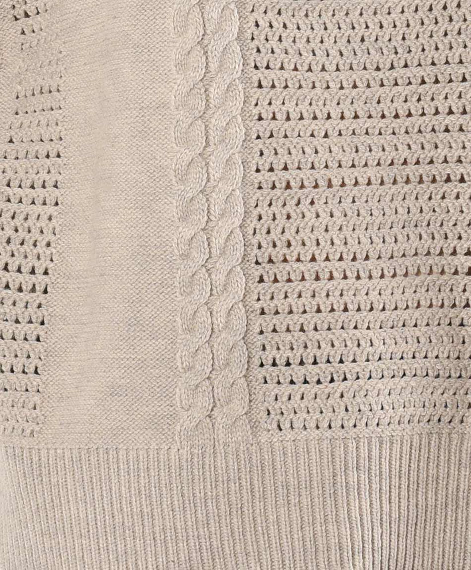 Sweater mujer calado trenzas Sweater mujer calado trenzas