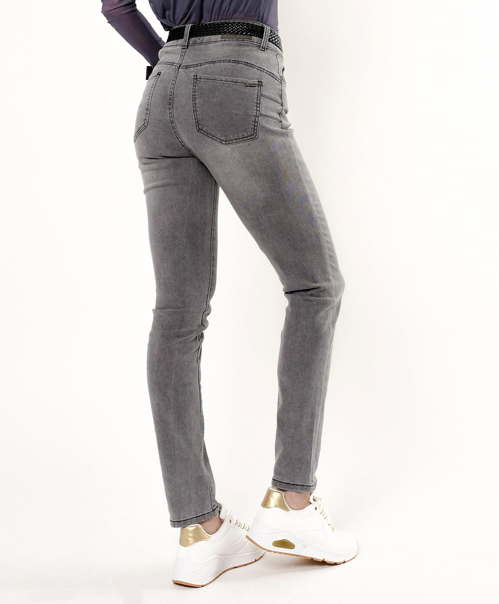 Jeans mujer gris skinny fit Jeans mujer gris skinny fit