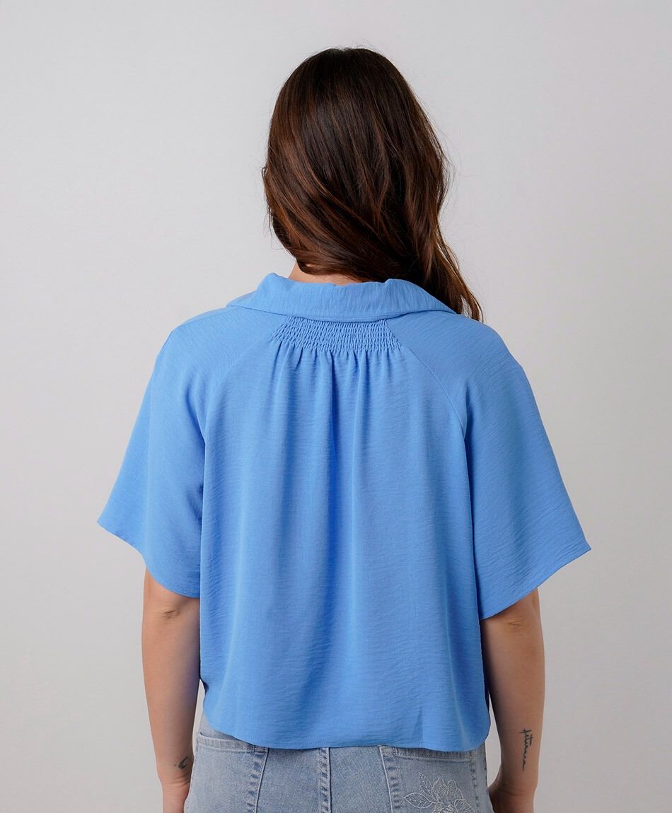 Blusa mujer detalle el&aacute;stico