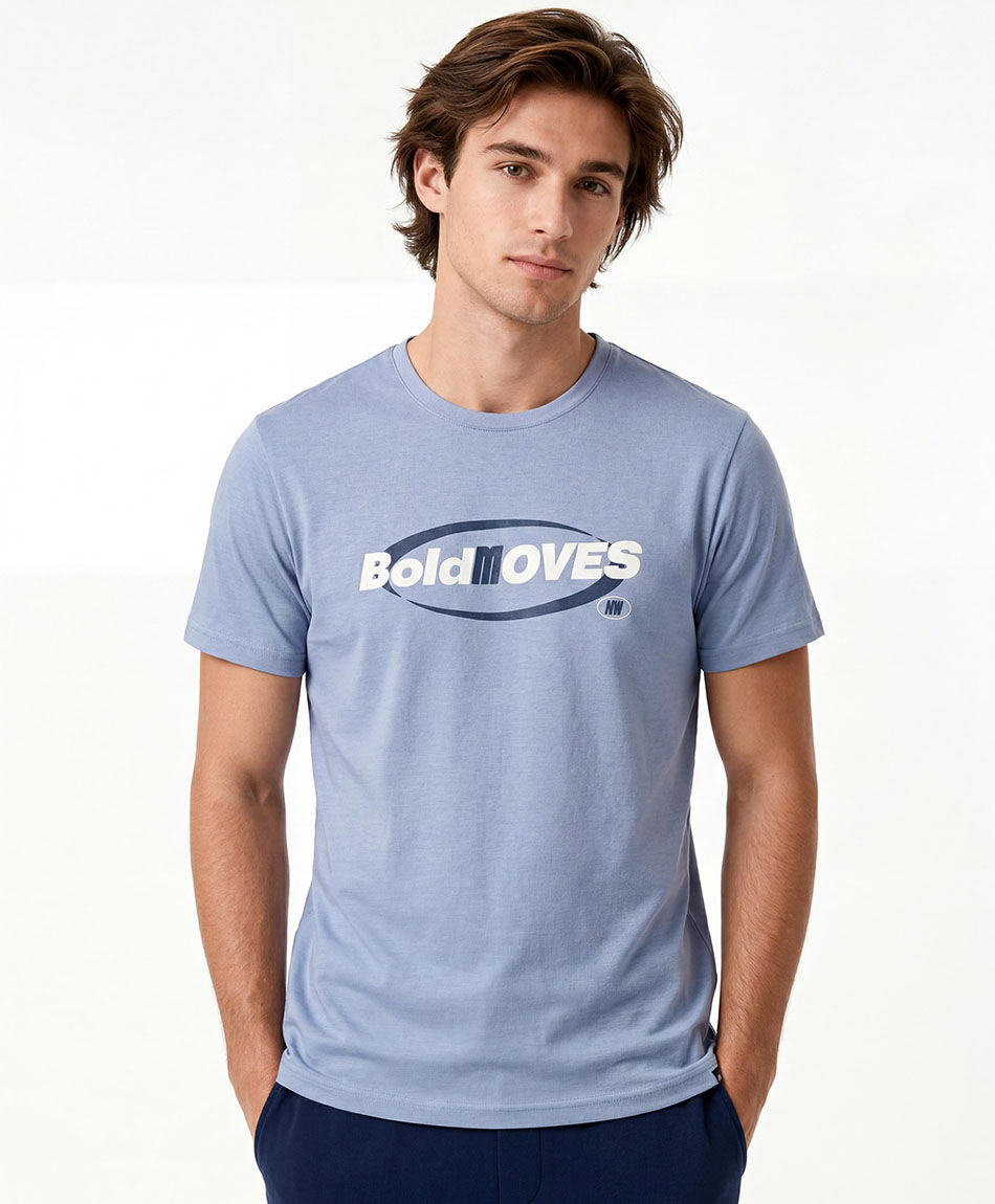 Polera deportiva hombre bold moves