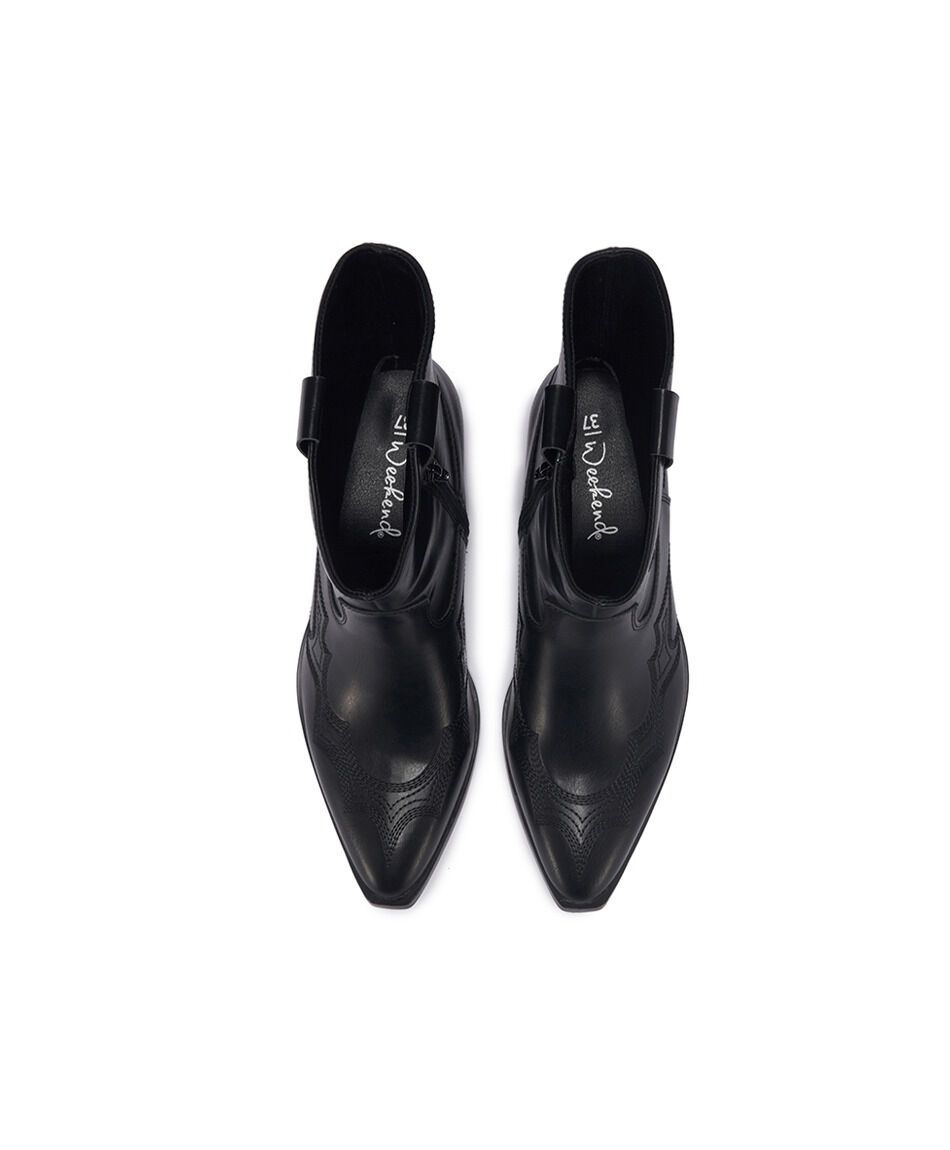 Bota mujer vaquera negra