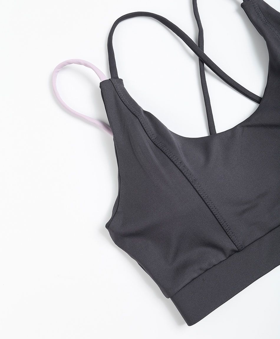 Peto deportivo mujer espalda cruzada