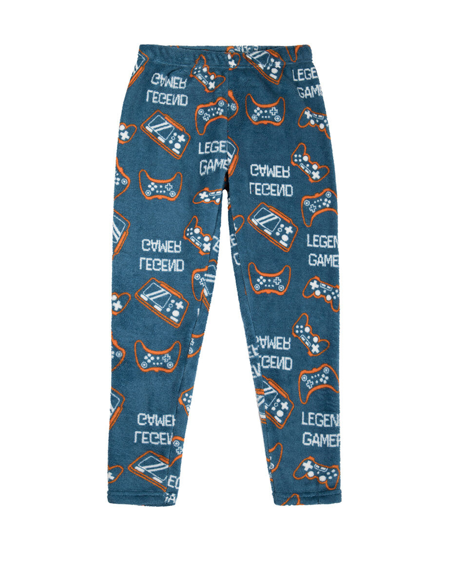 Pijama ni&ntilde;o estampado legend gamer