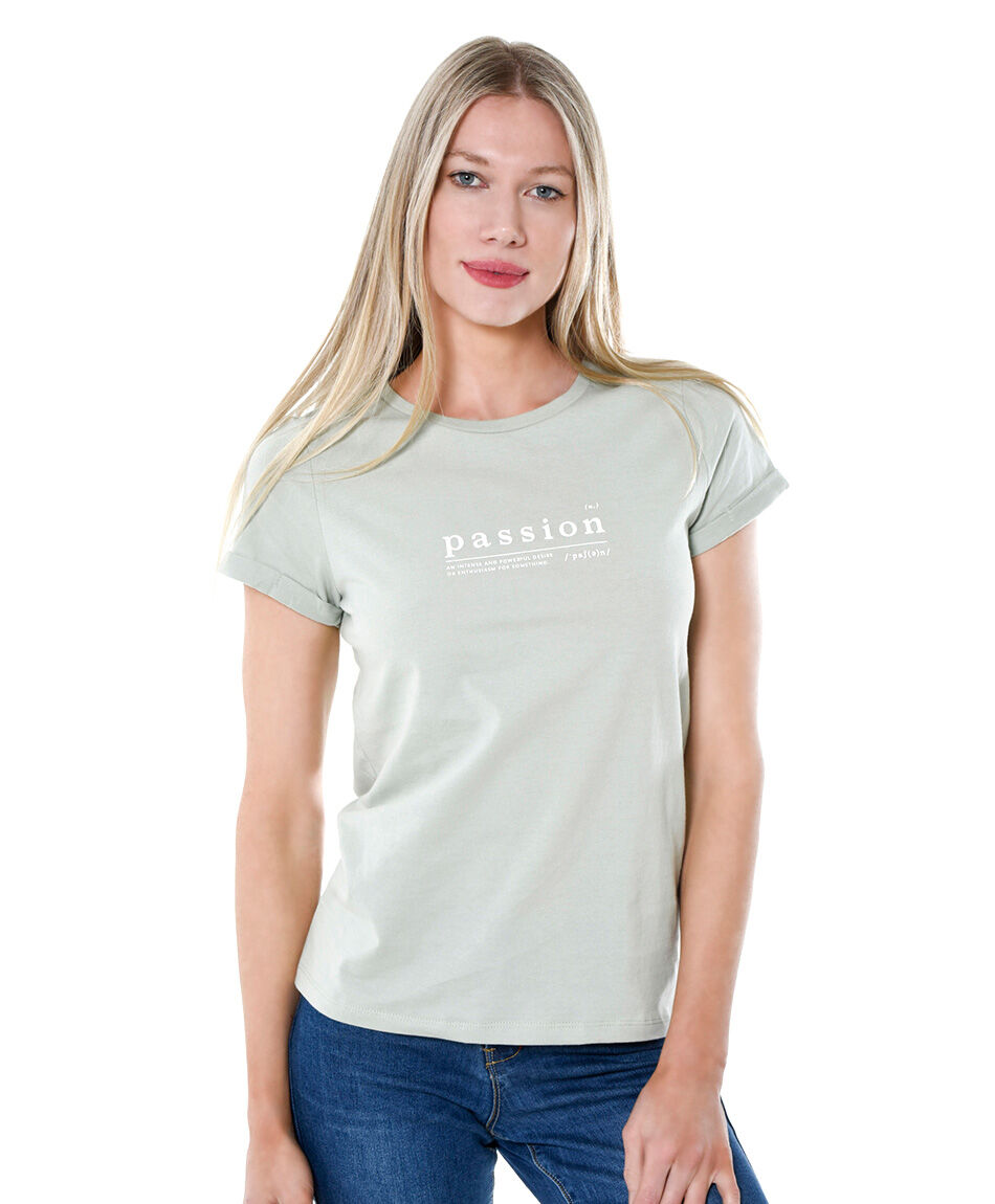 Polera estampado grafica