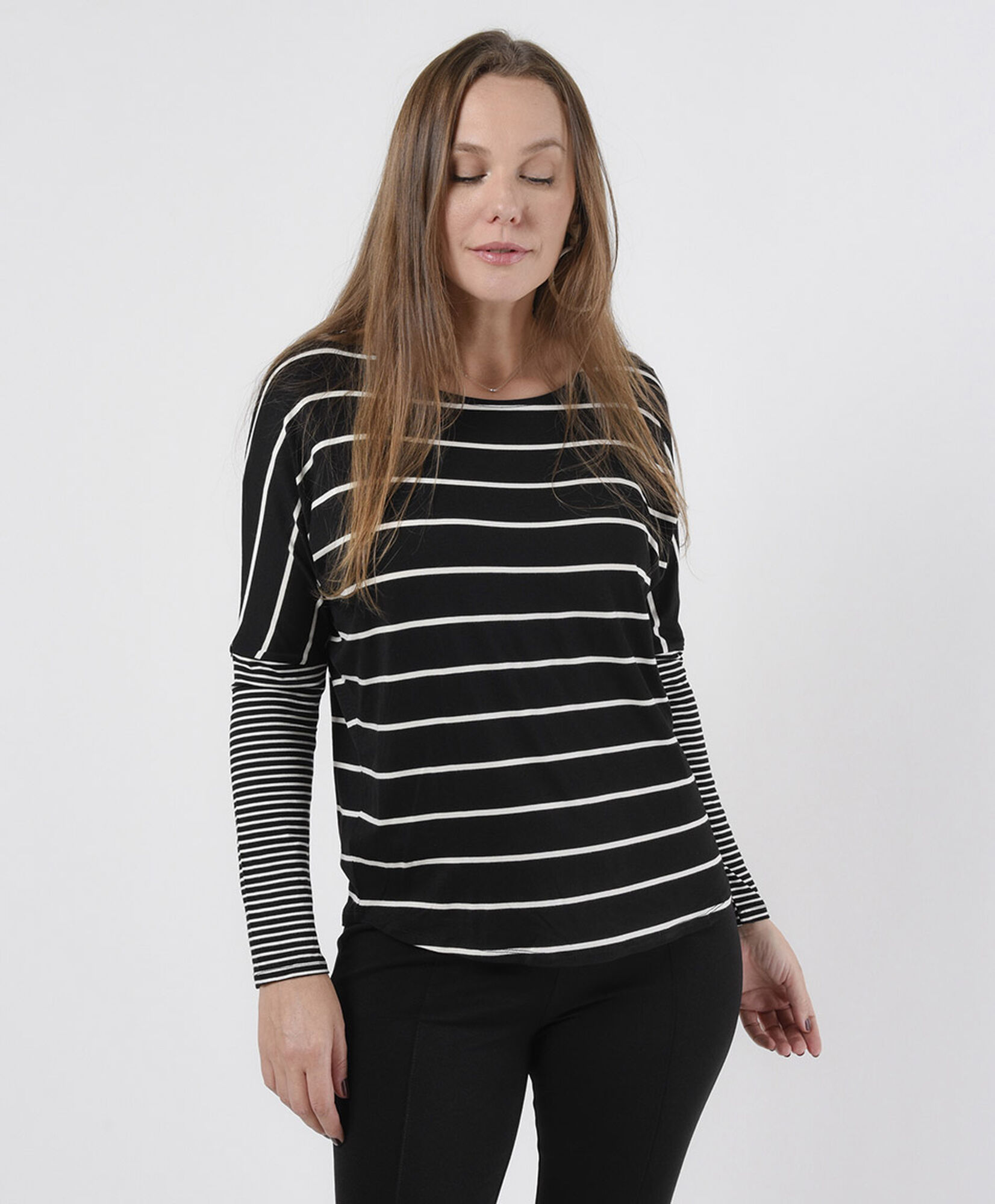 Polera mujer líneas Polera mujer líneas