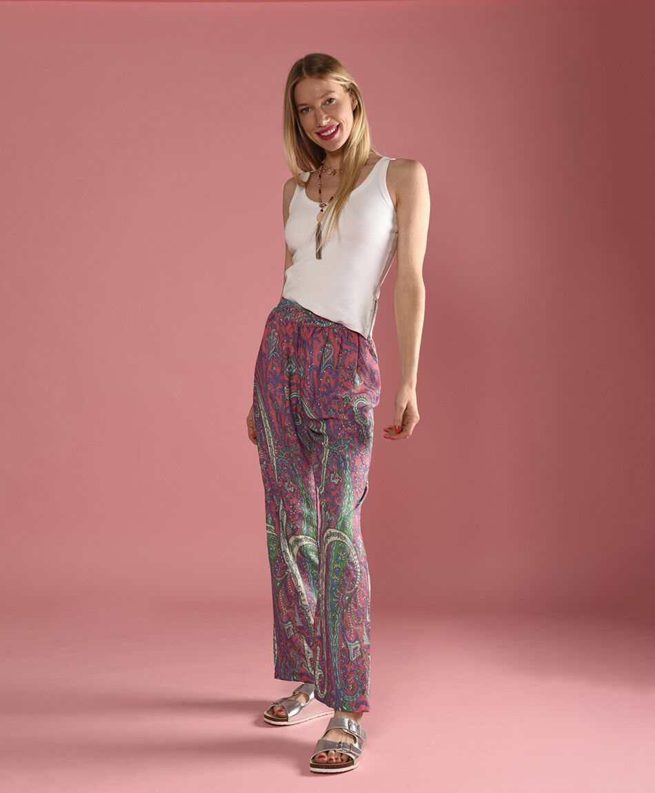 Pantalon paisley