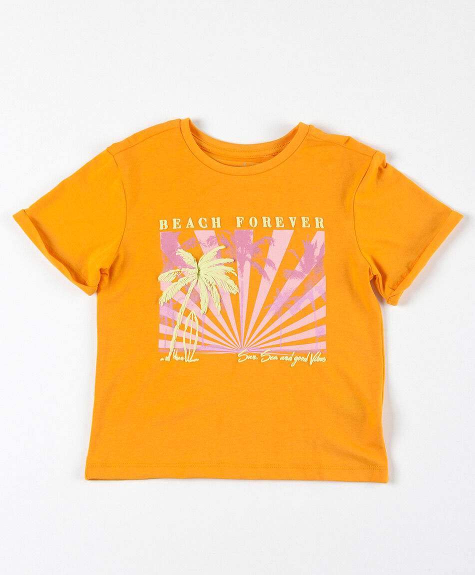 Polera niña playa