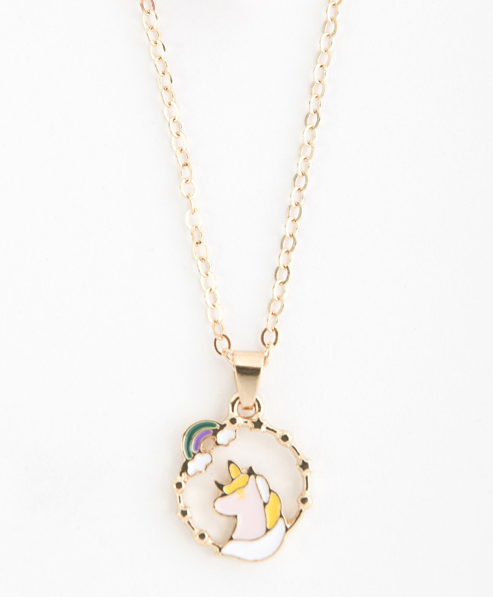Set collar + anillo niña unicornio Set collar + anillo niña unicornio