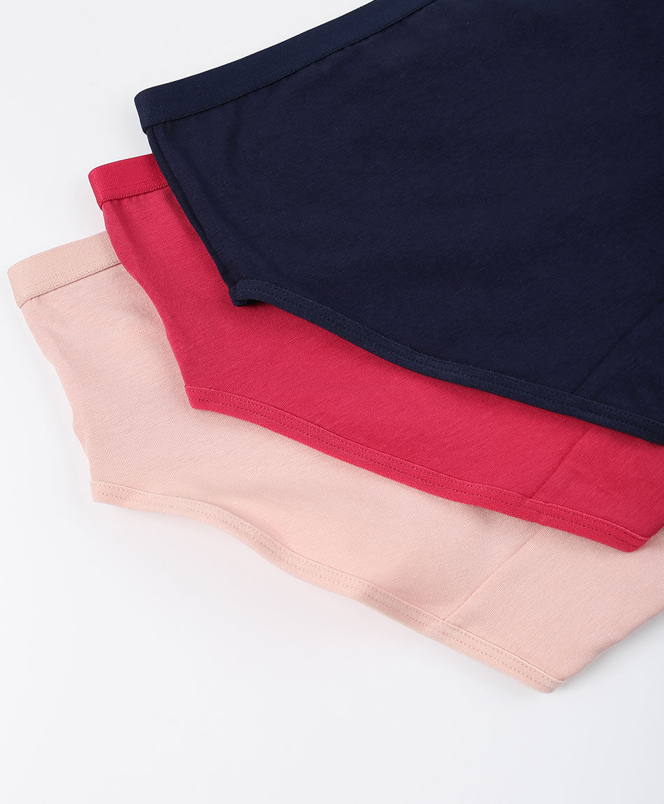 Pack 3 calzones escolar algod&oacute;n colores