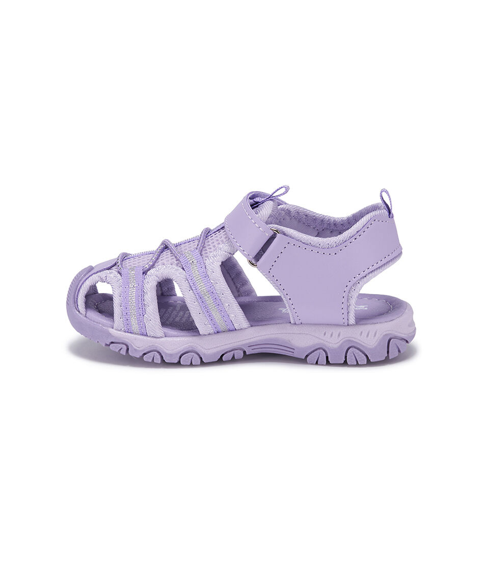 Sandalia infantil (20 a 25) outdoor lila