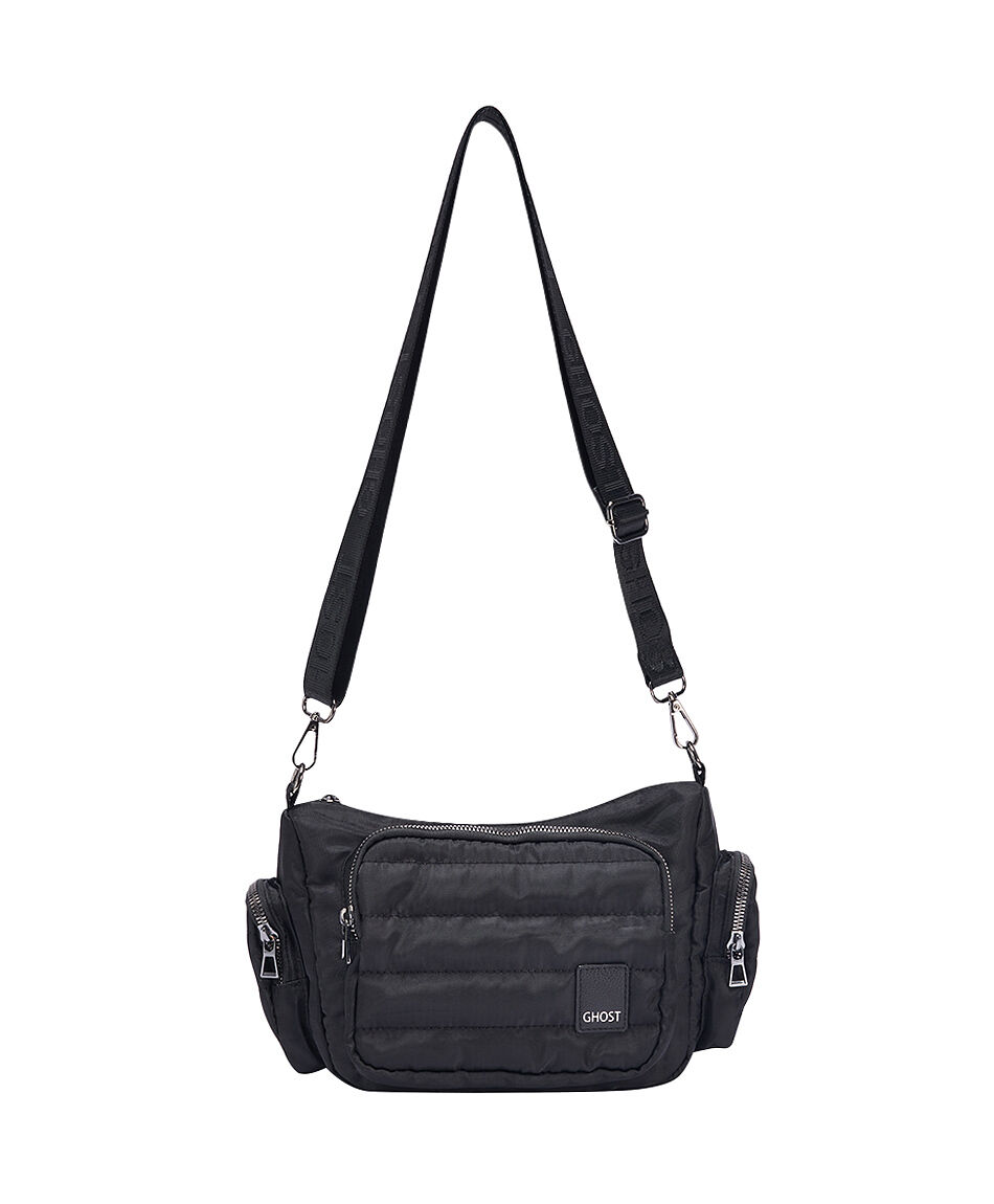 Cartera mujer acolchada bolsillos laterales