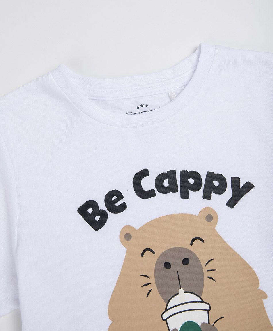 Polera beb&eacute; capibara