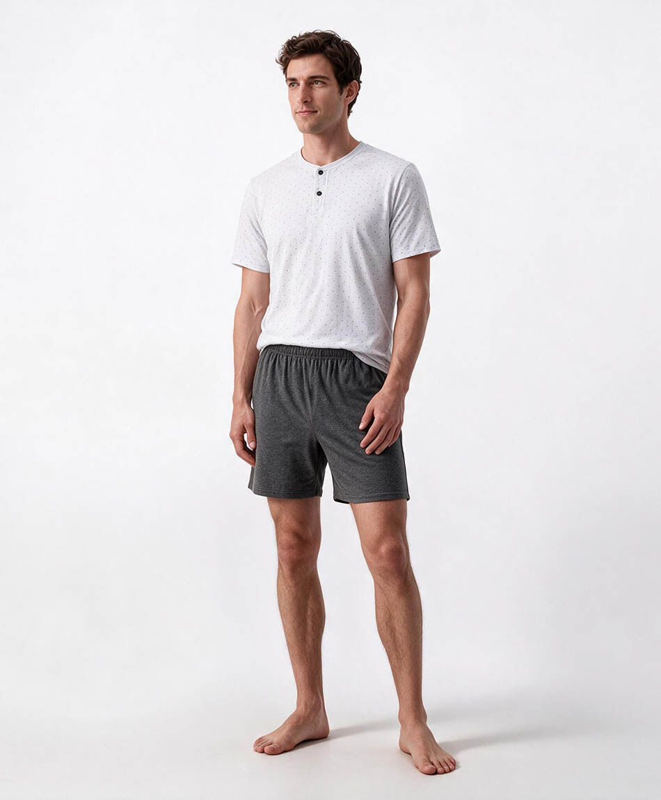 Pijama hombre puntos
