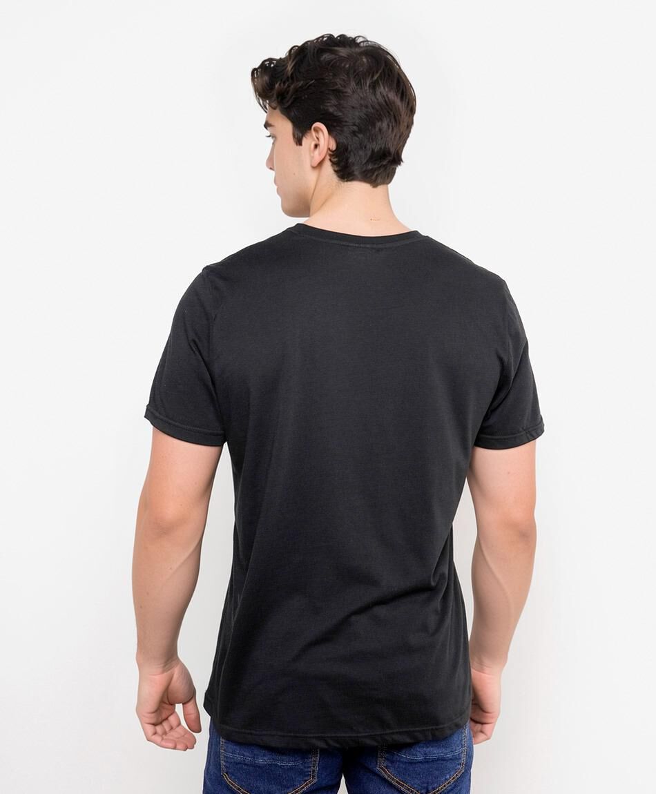 Polera hombre b&aacute;sica lisa