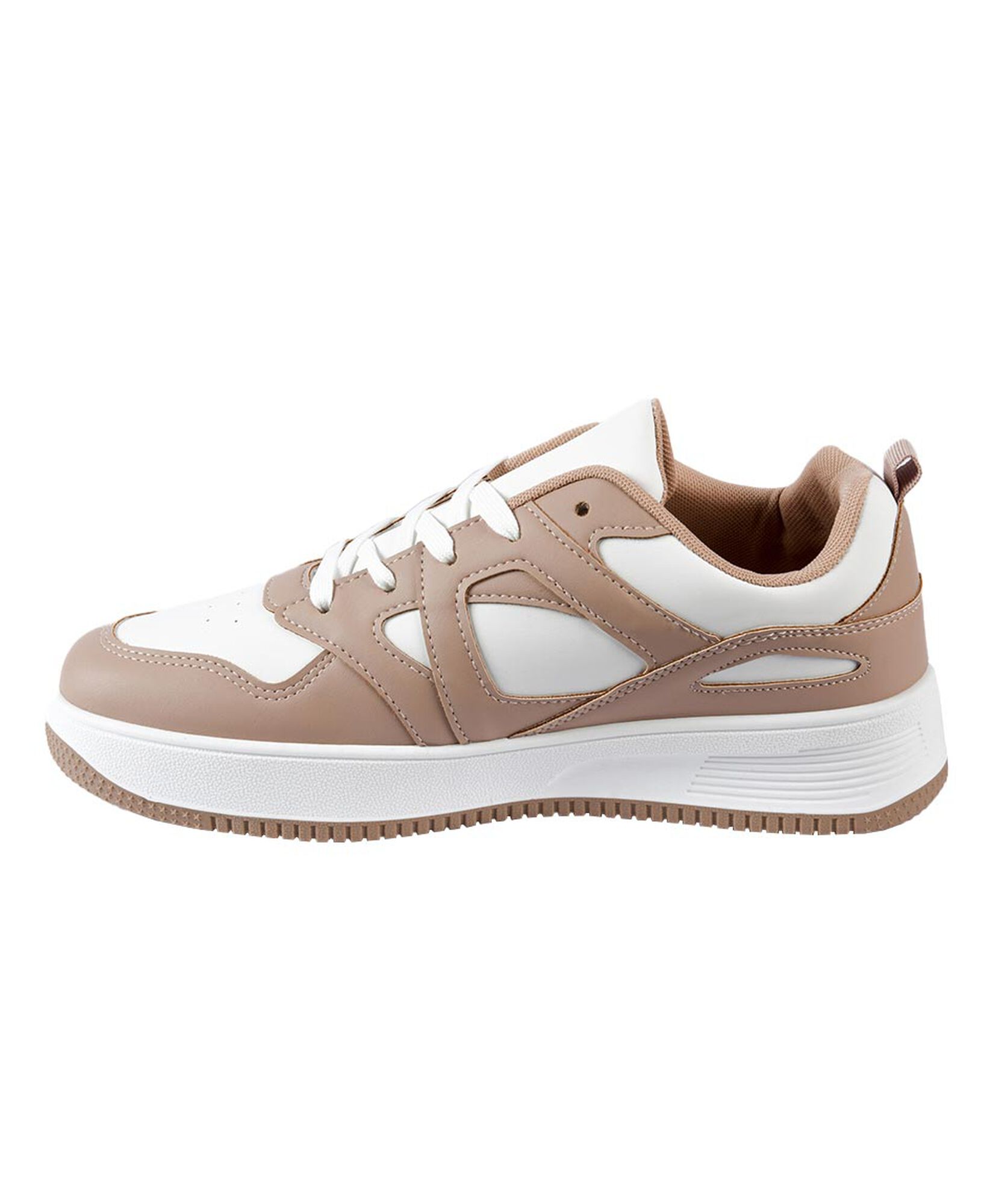 Zapatilla bicolor planaforma Zapatilla bicolor planaforma