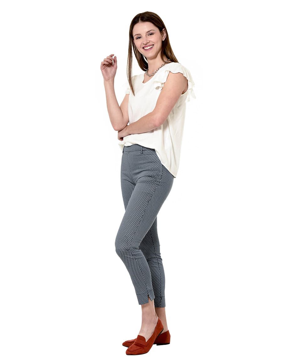 Pantalon elasticado